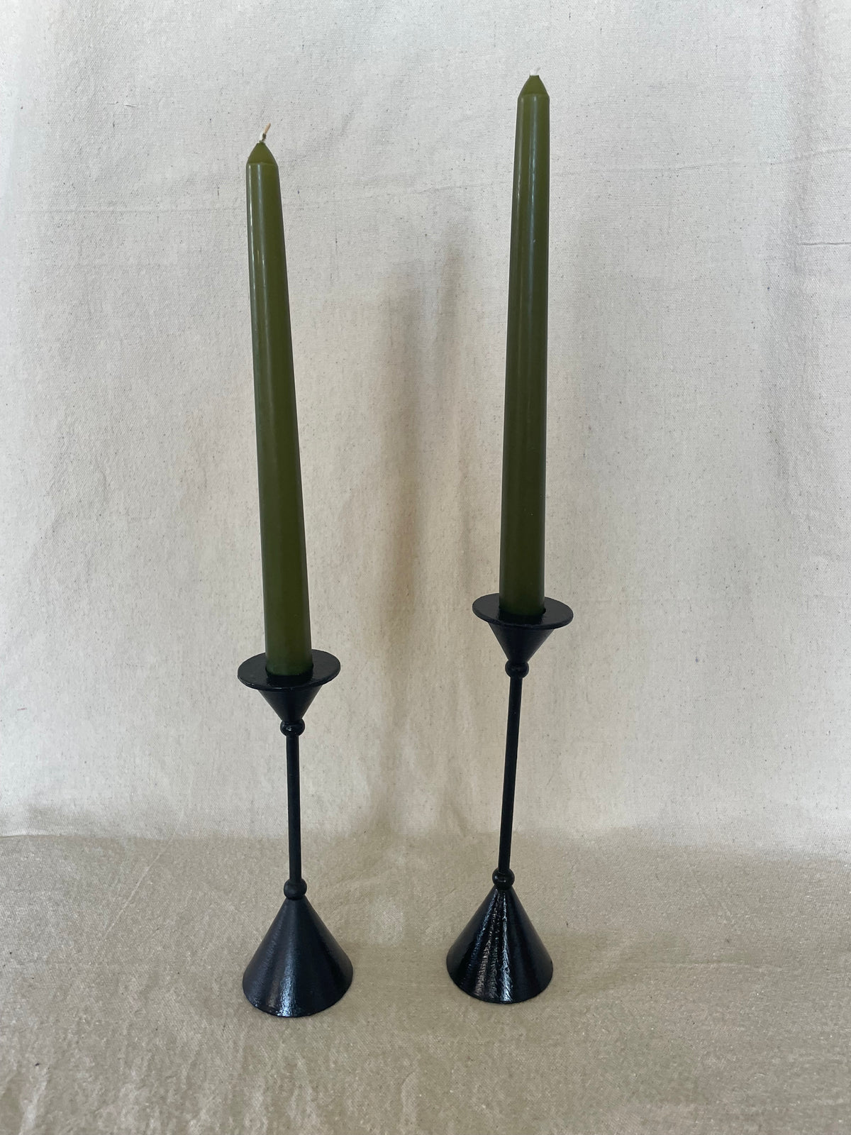 Metal Memphis Style Candlestands