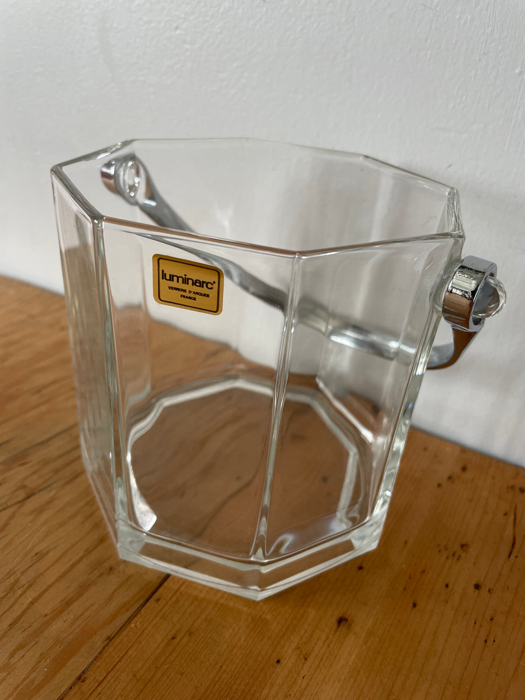 Vintage Luminarc Ice Bucket