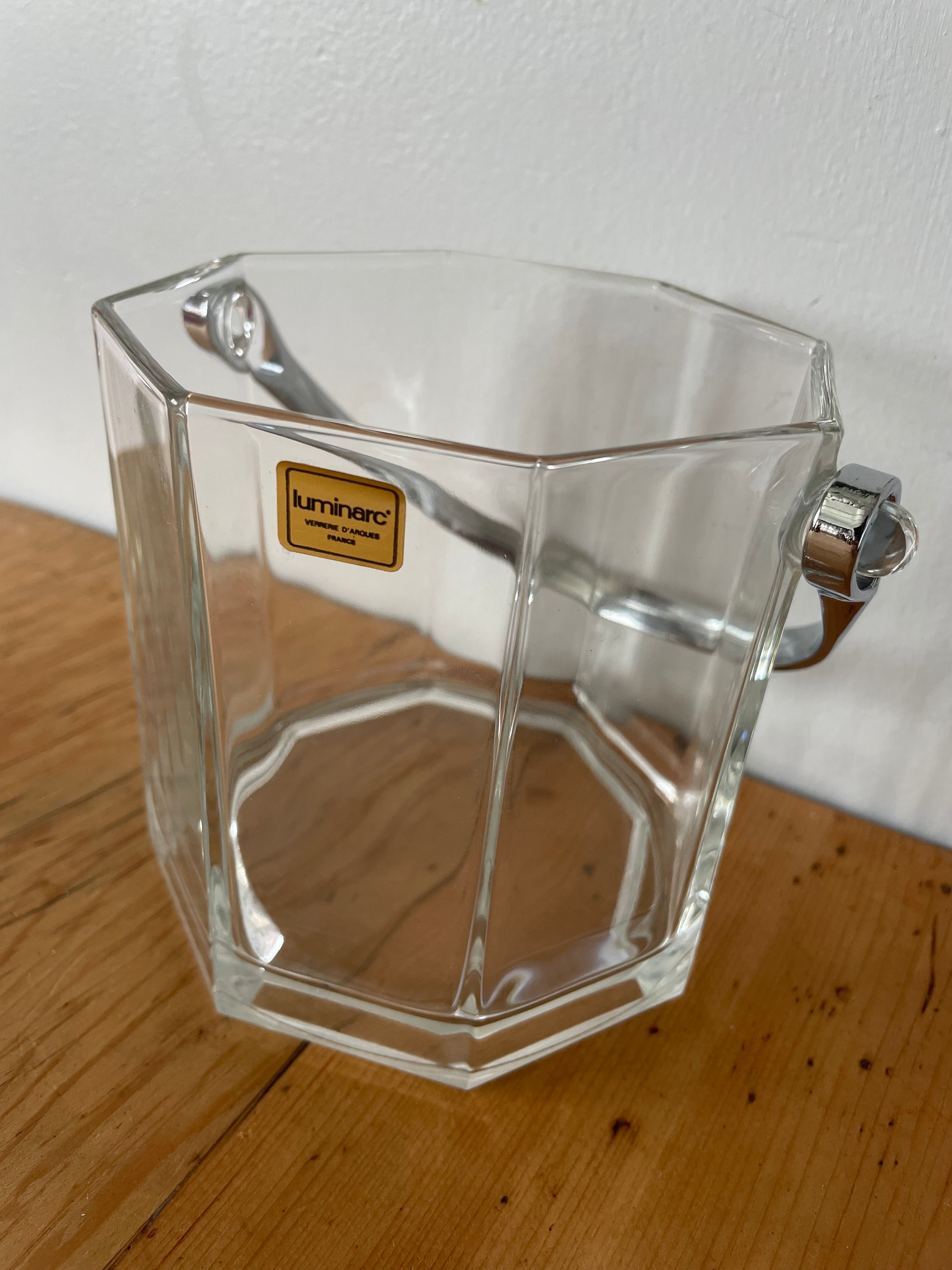 Vintage Luminarc Ice Bucket