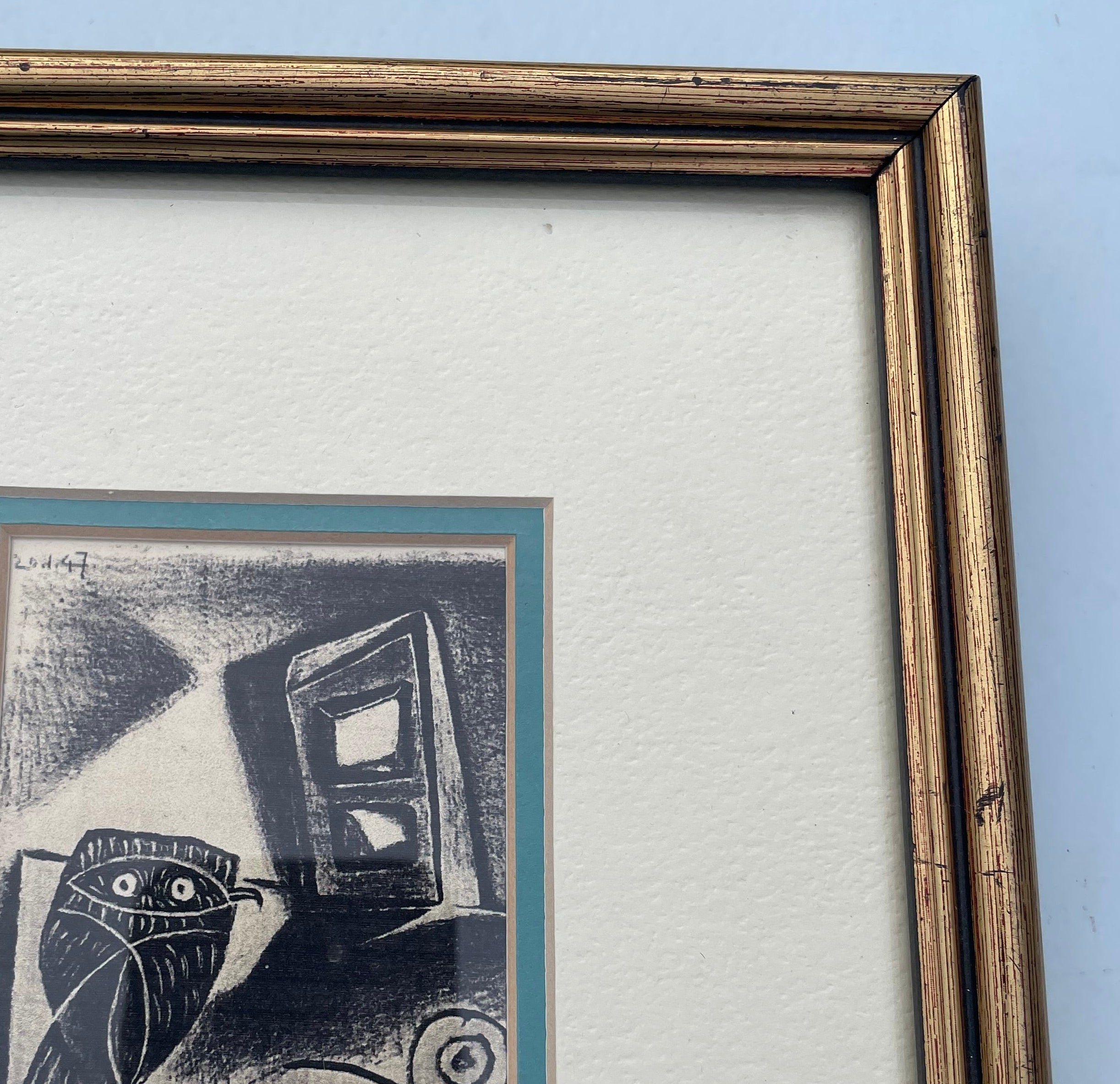 Picasso Owl Print