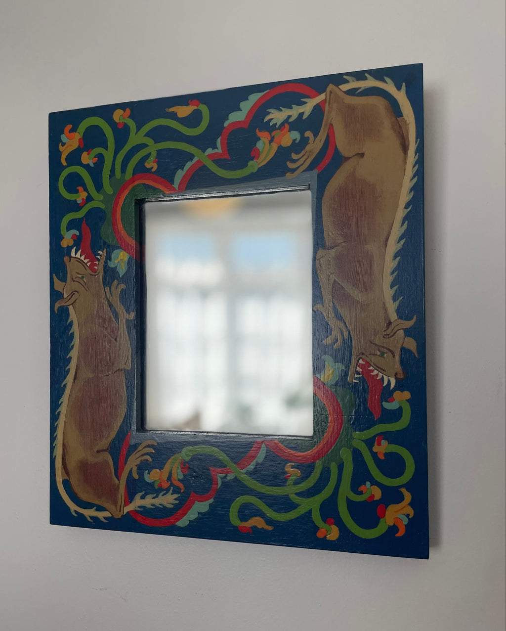 Folk Art Mirror