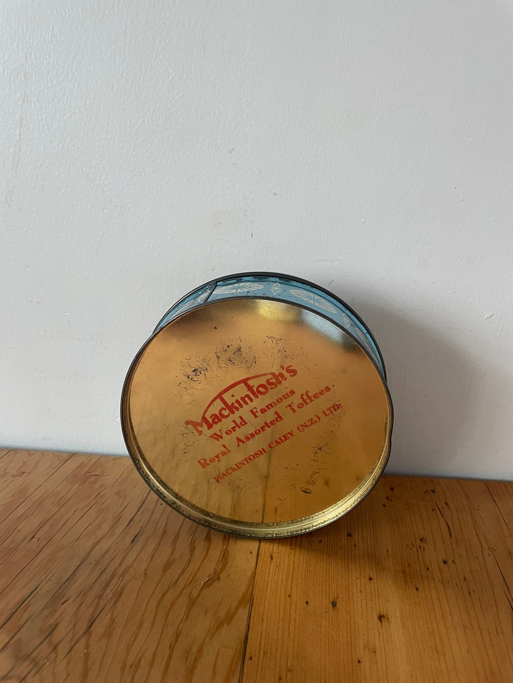 Vintage NZ Mackintosh Toffee Tin
