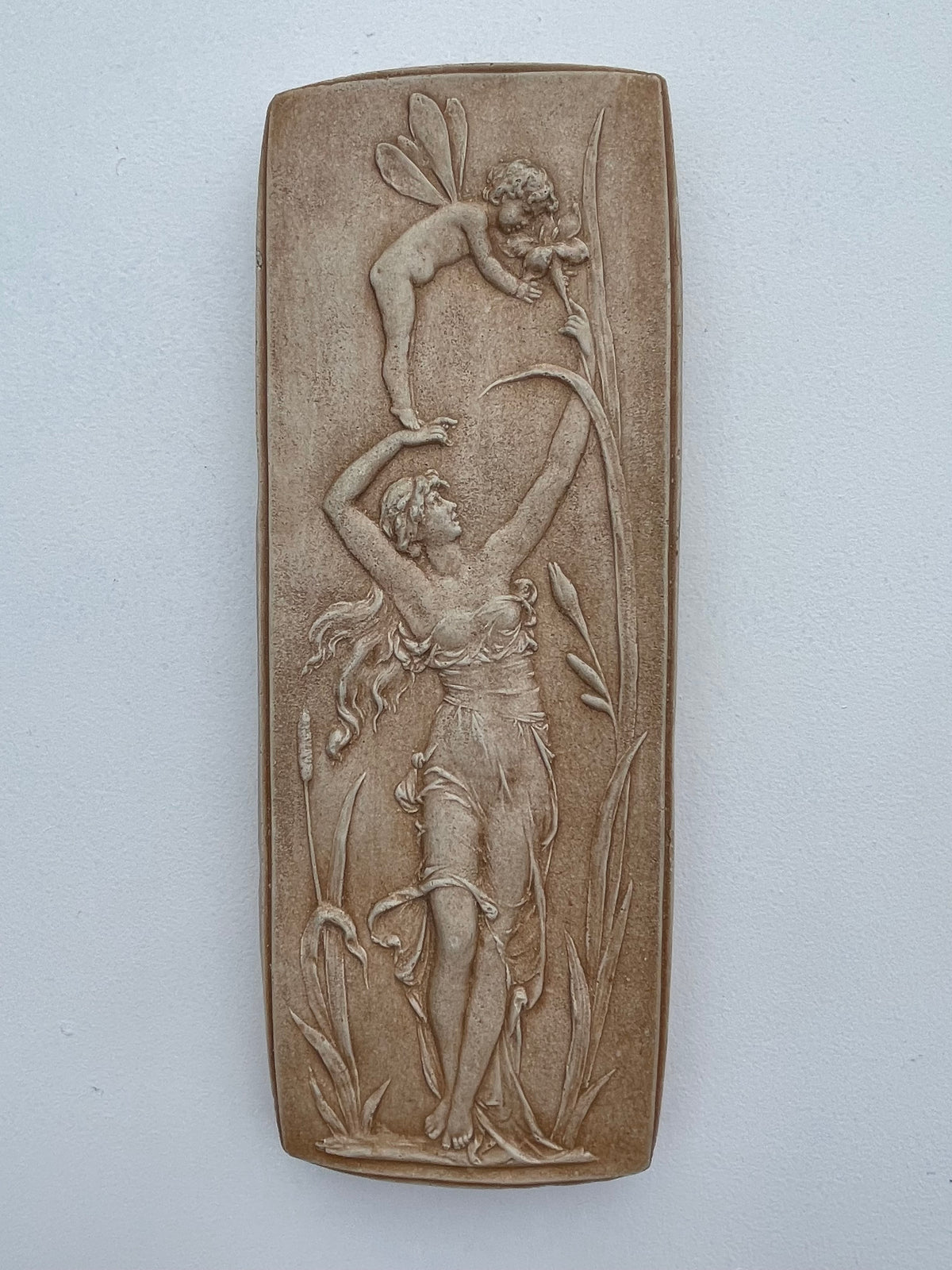 Art Nouveau Fairy Plaque