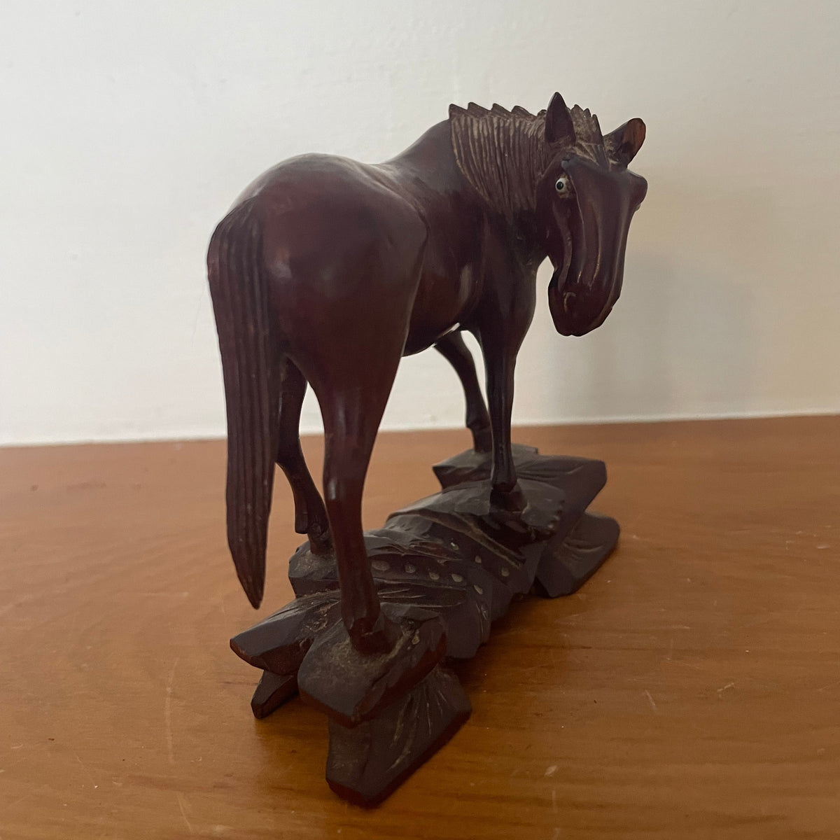 Quirky Carved Folk Art Horse