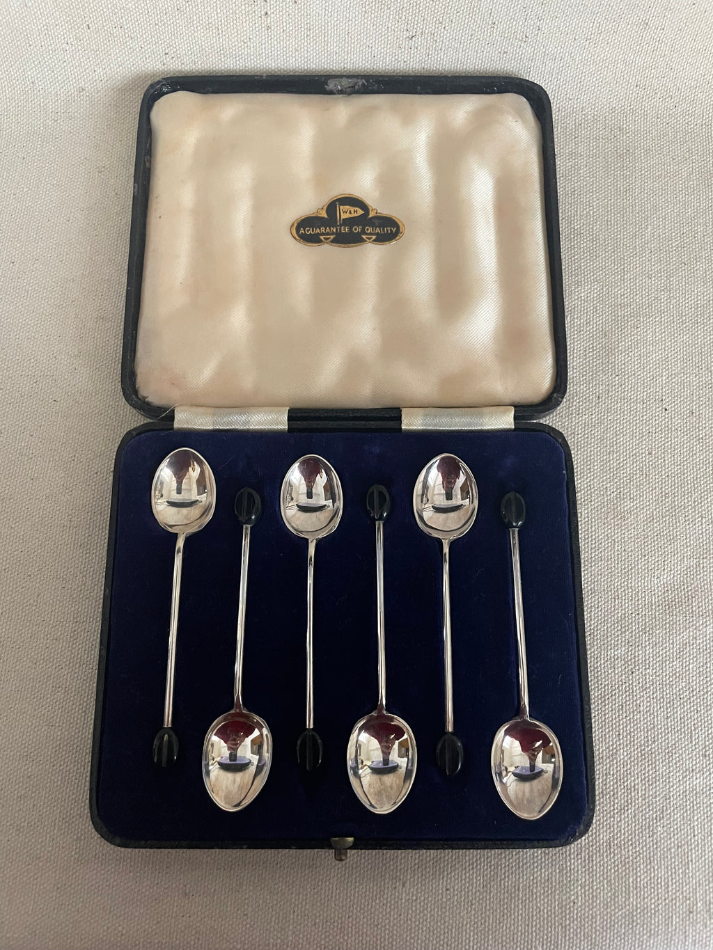 Vintage Coffee Bean Spoon Set