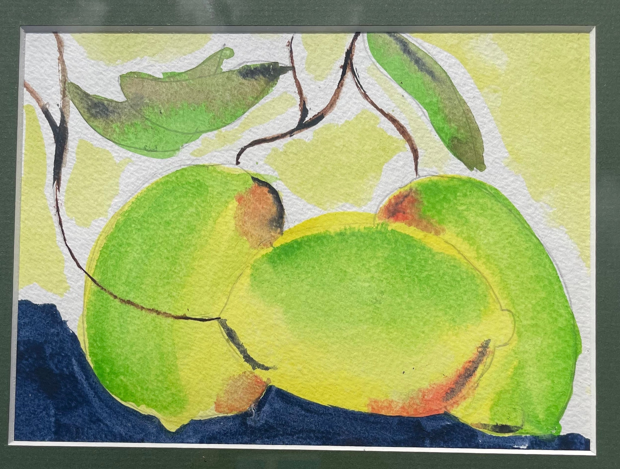 Still Life With Limes Painting