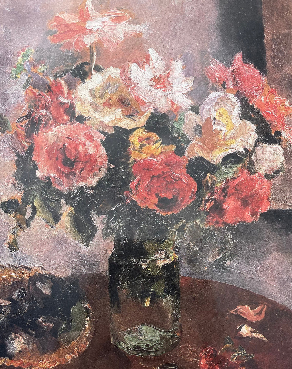Still Life Print With Bouquet