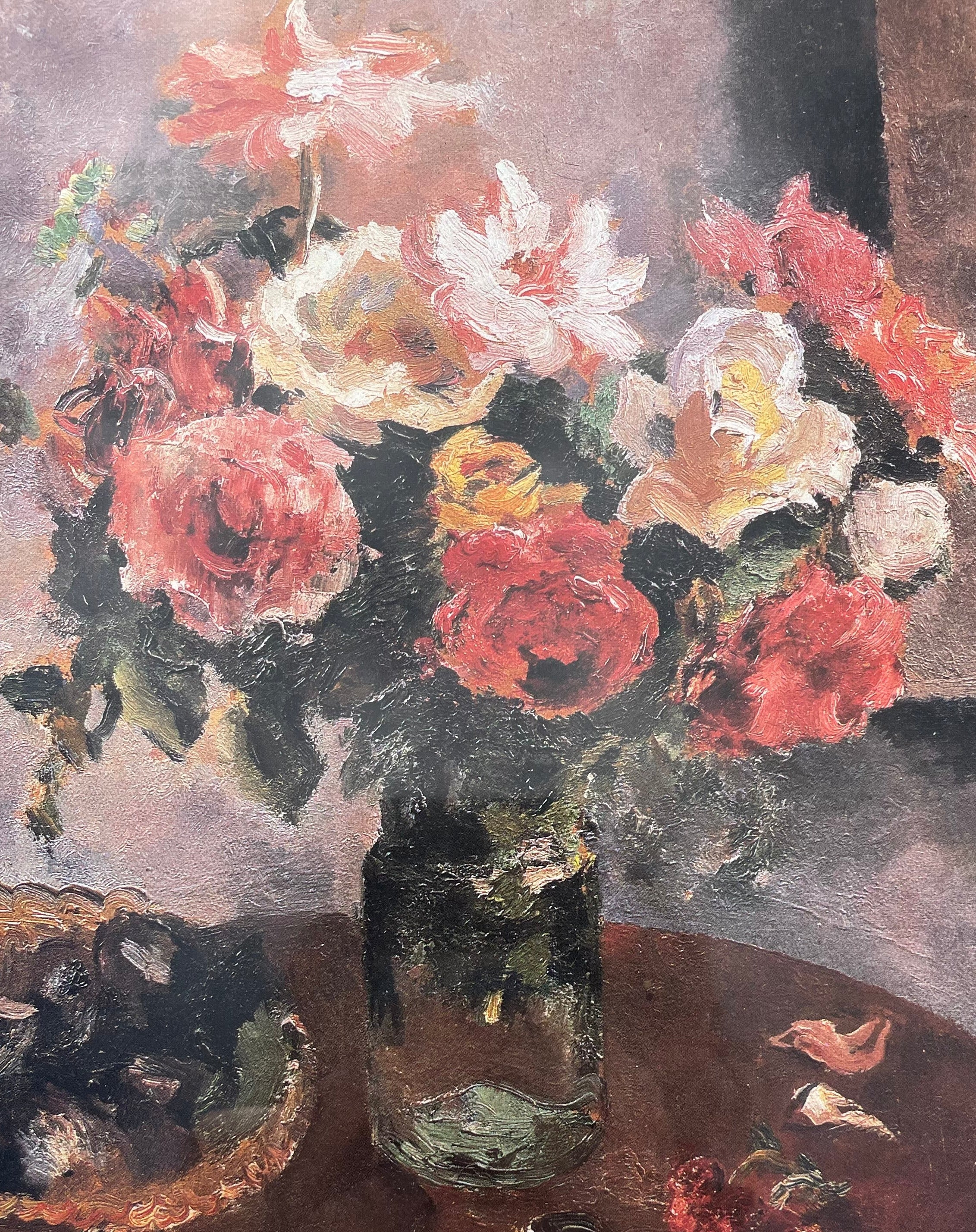 Still Life Print With Bouquet