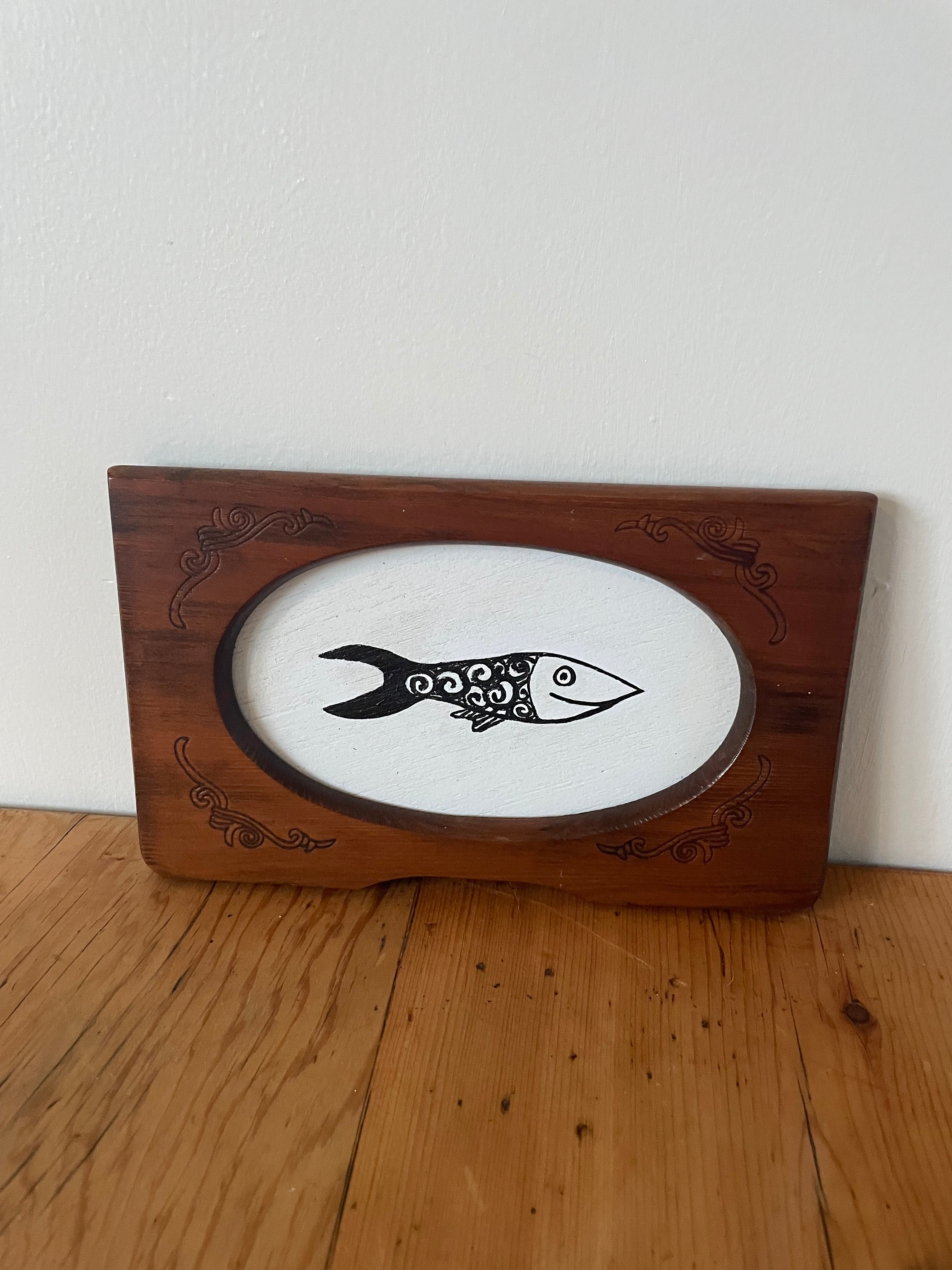 Swirly Fish Painting