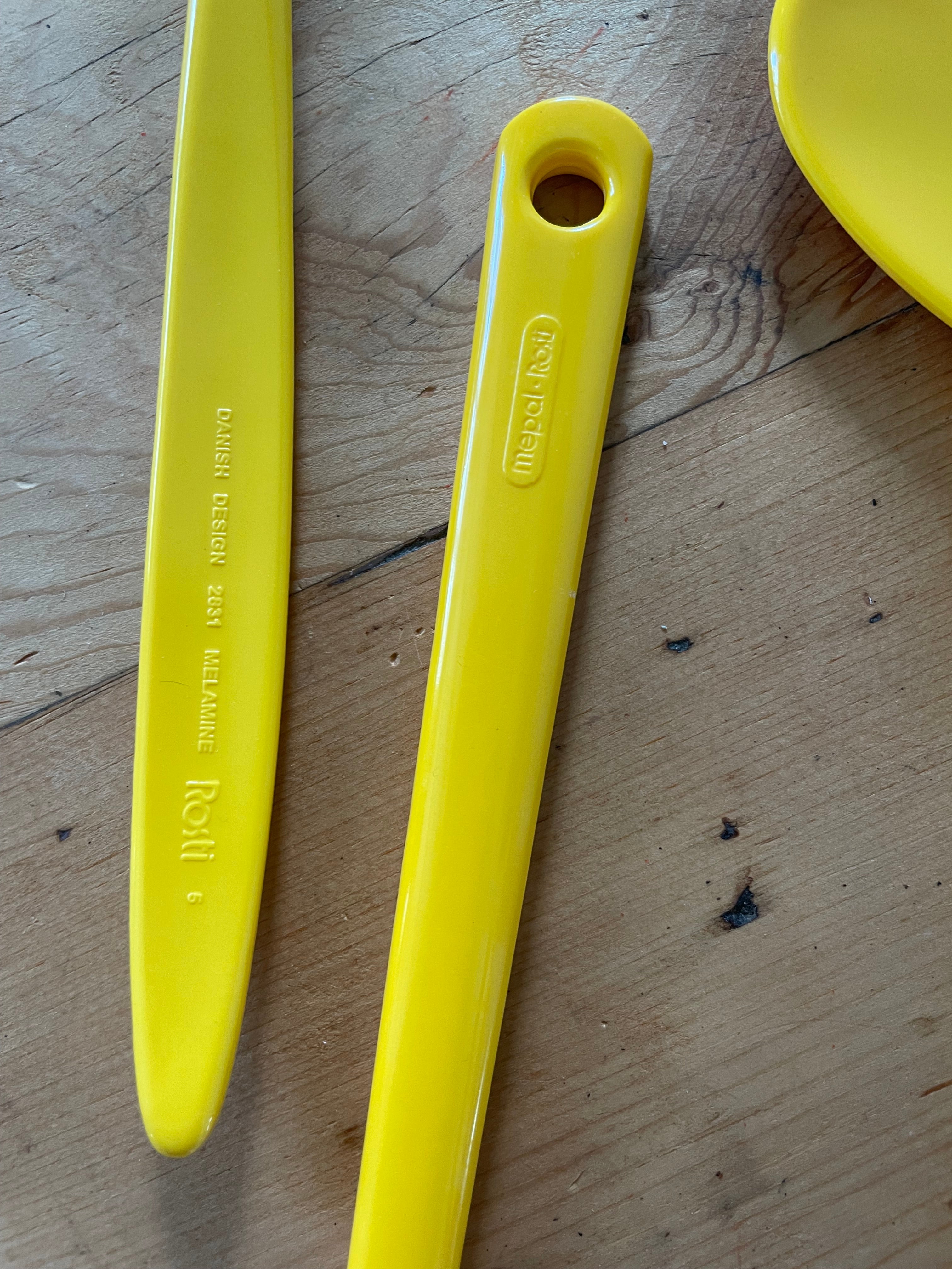 Mid Century Mepal Rosti Utensil Set