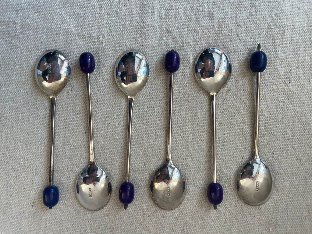 Vintage Coffee Bean Spoon Set