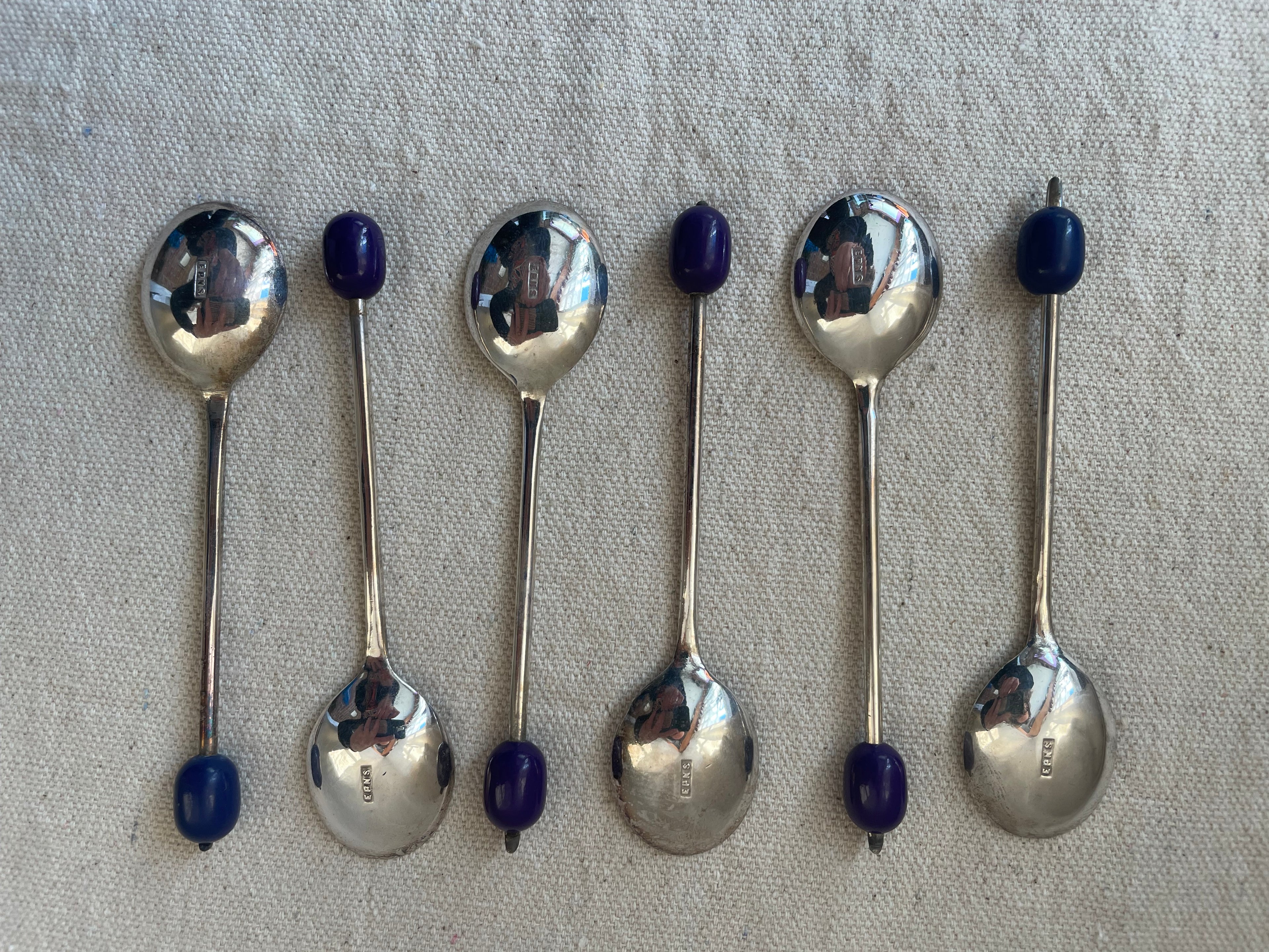 Vintage Coffee Bean Spoon Set