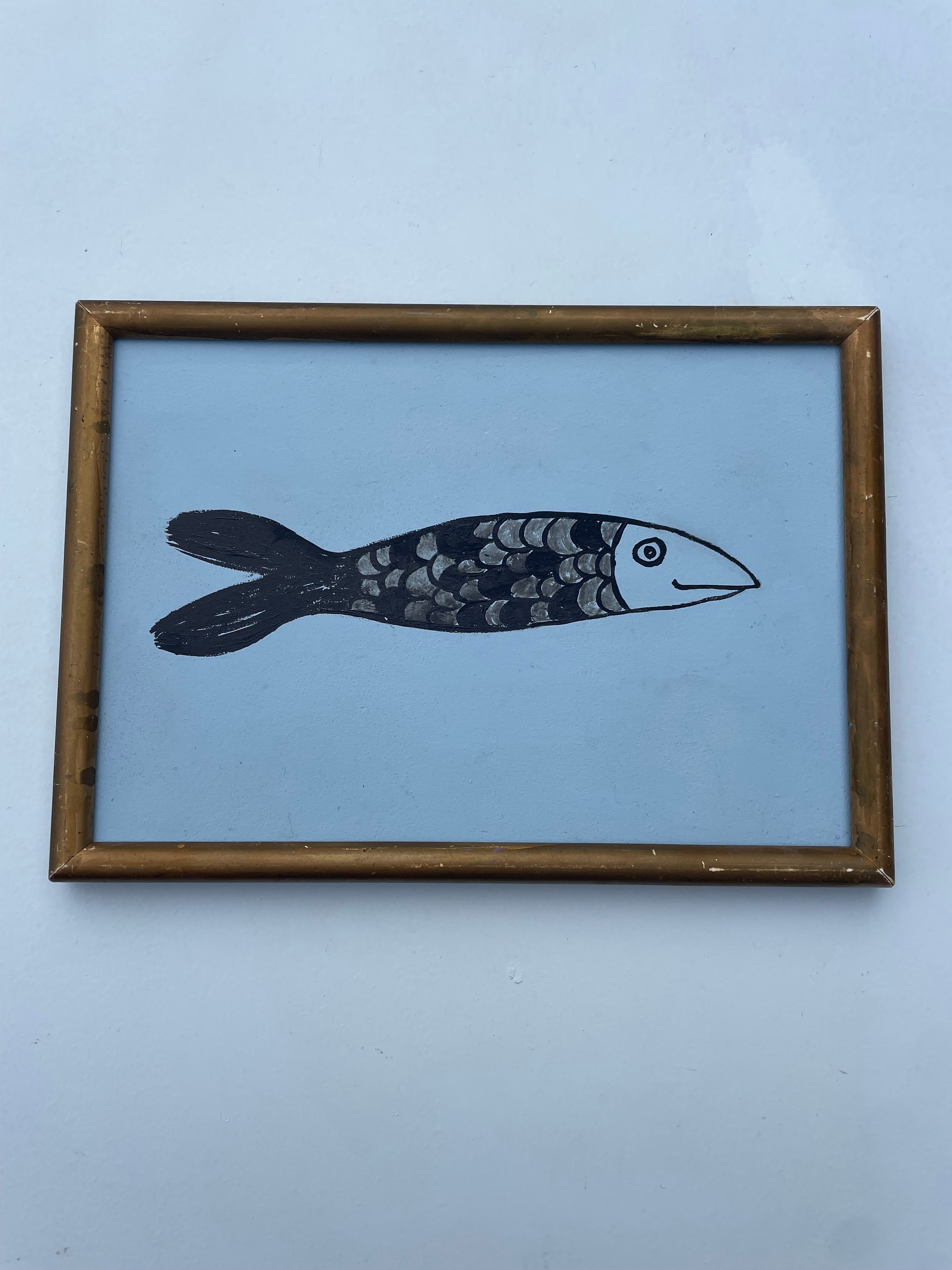 Scaley Fish Painting