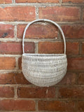 Vintage Cane Wall Basket