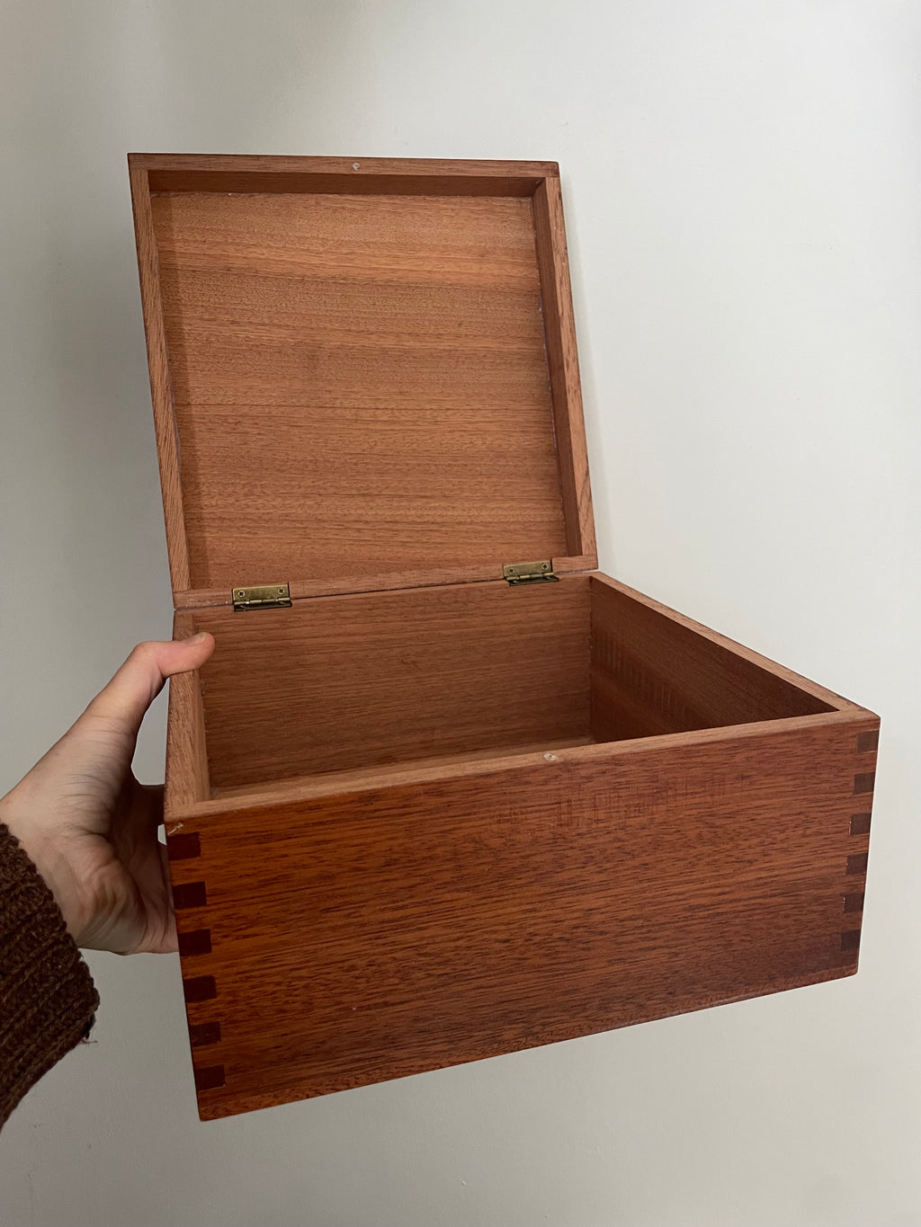 Mahogony Keepsake Box