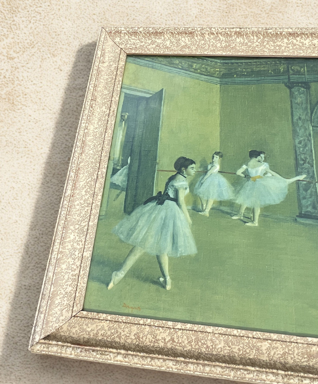 Vintage Degas Ballerina Print