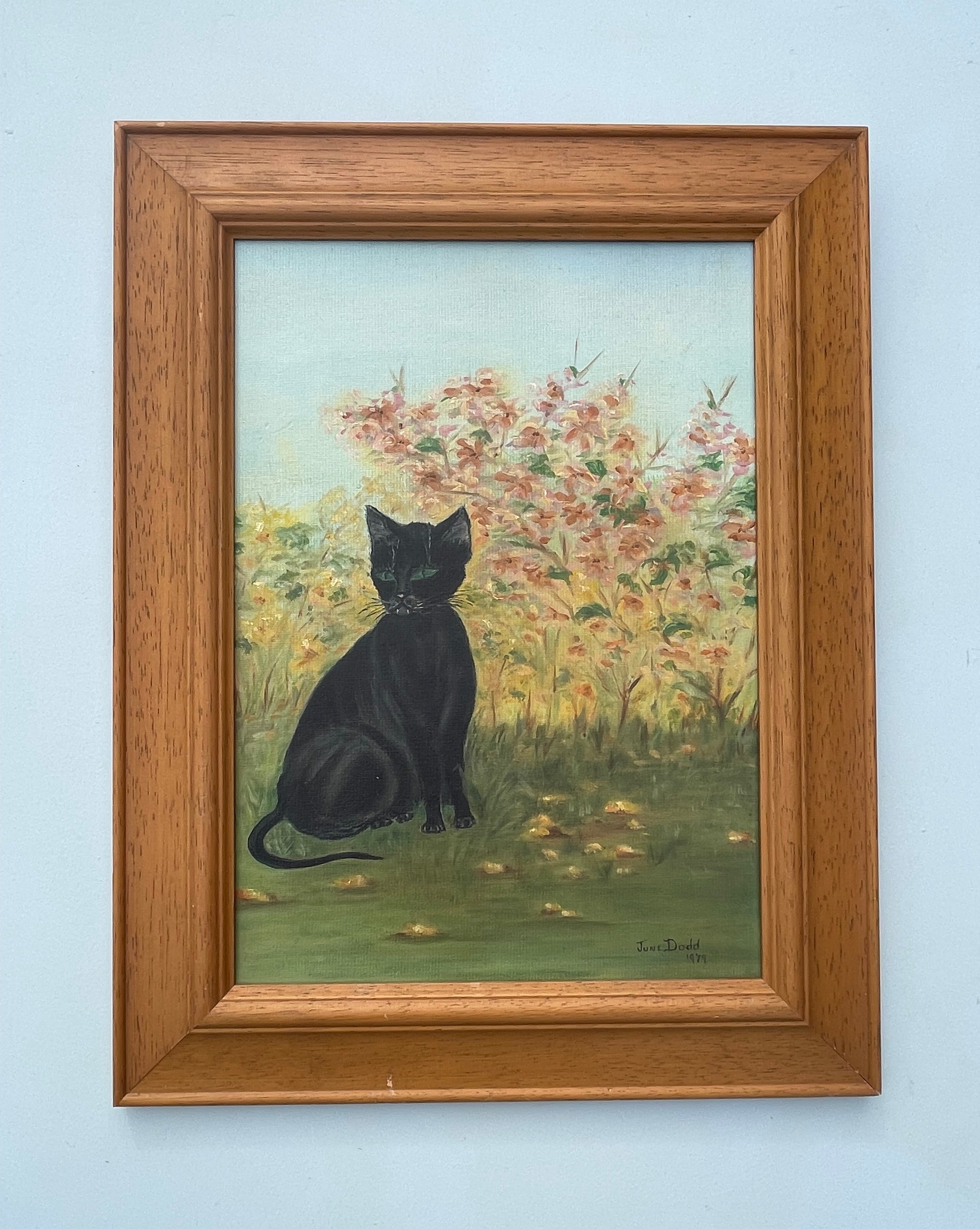 Vampire Cat Painting 1979