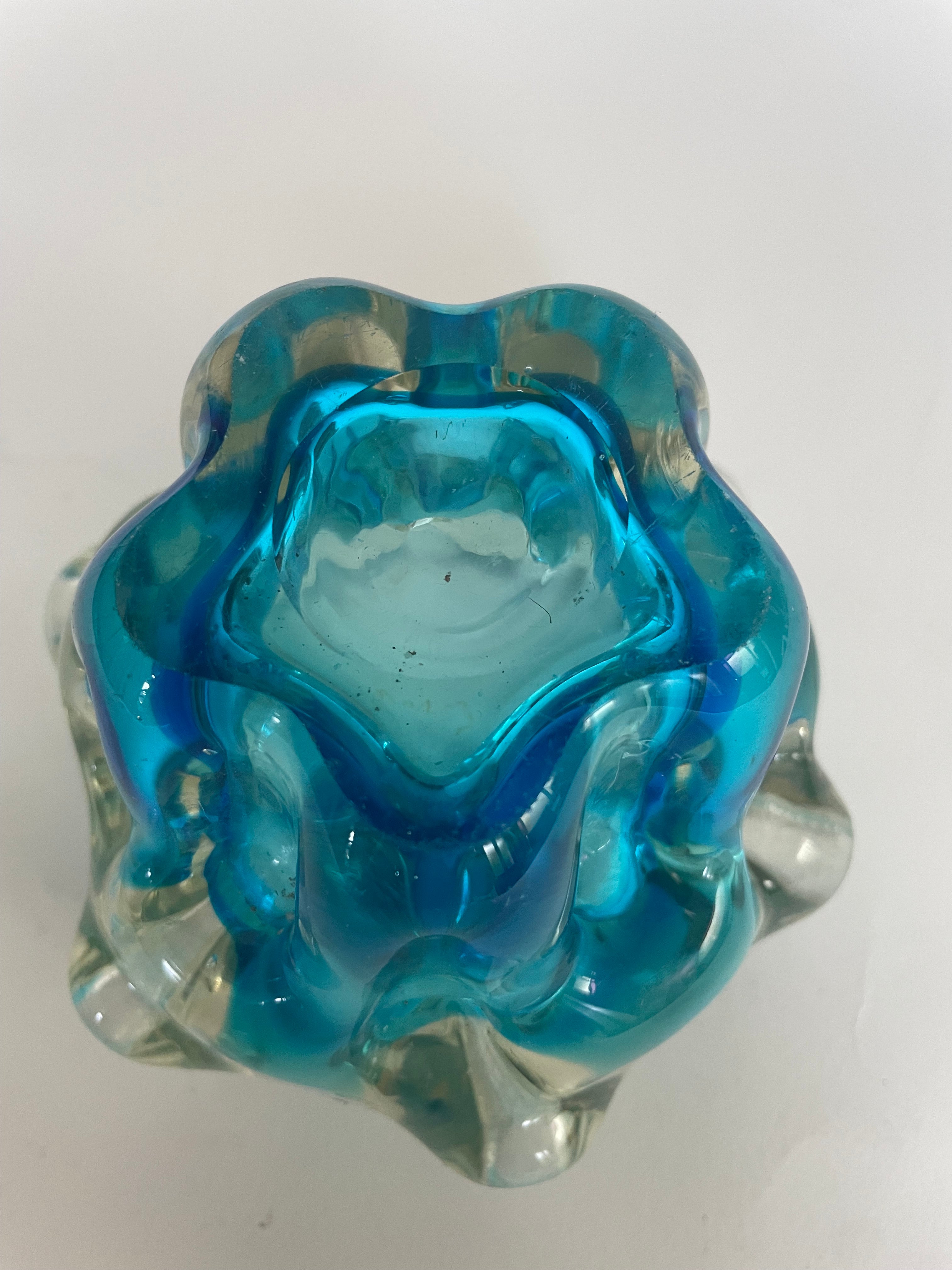 Vintage Japanese Art Glass Vessel