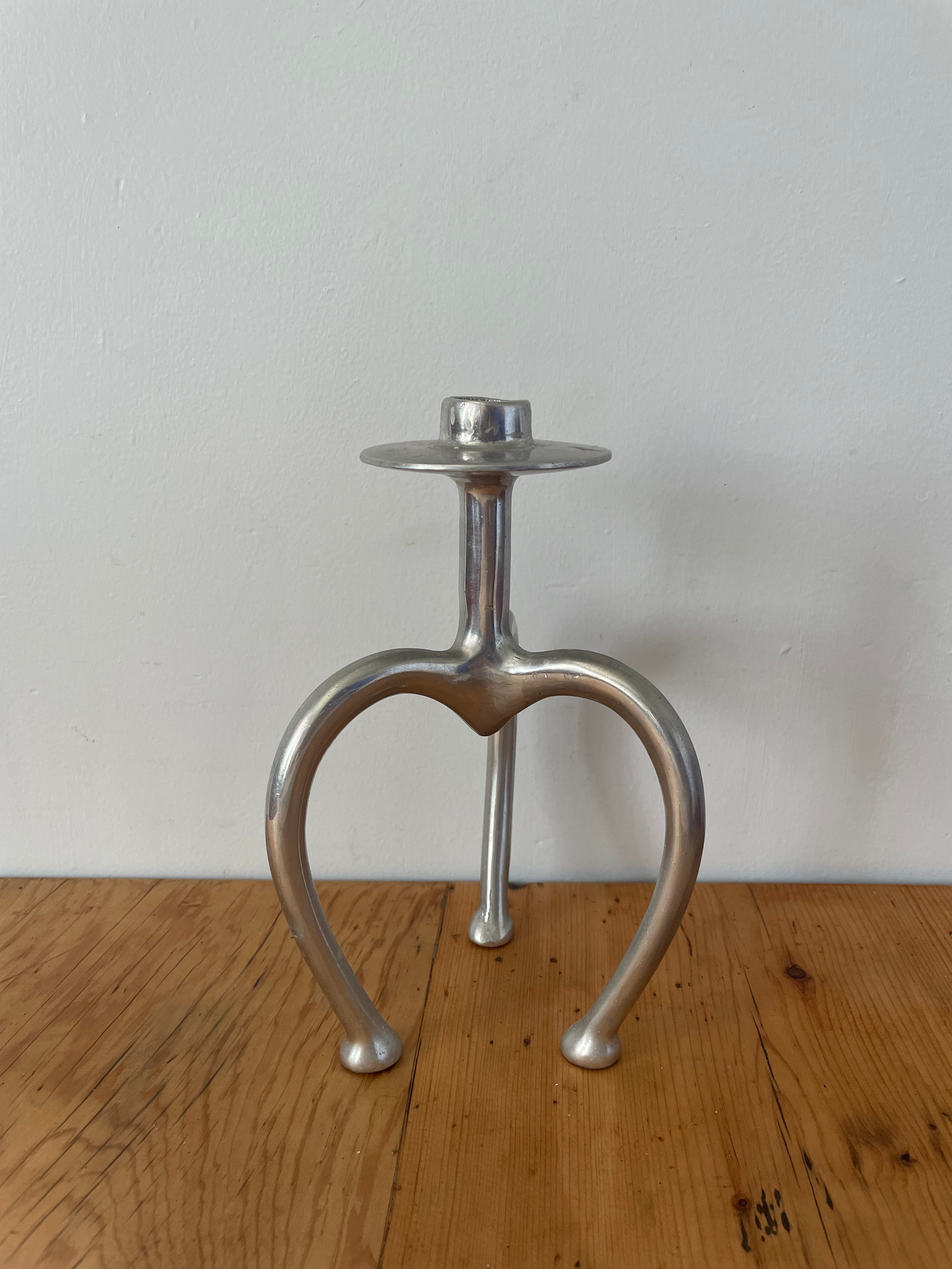 Heart Shaped Rondel Candle Holder