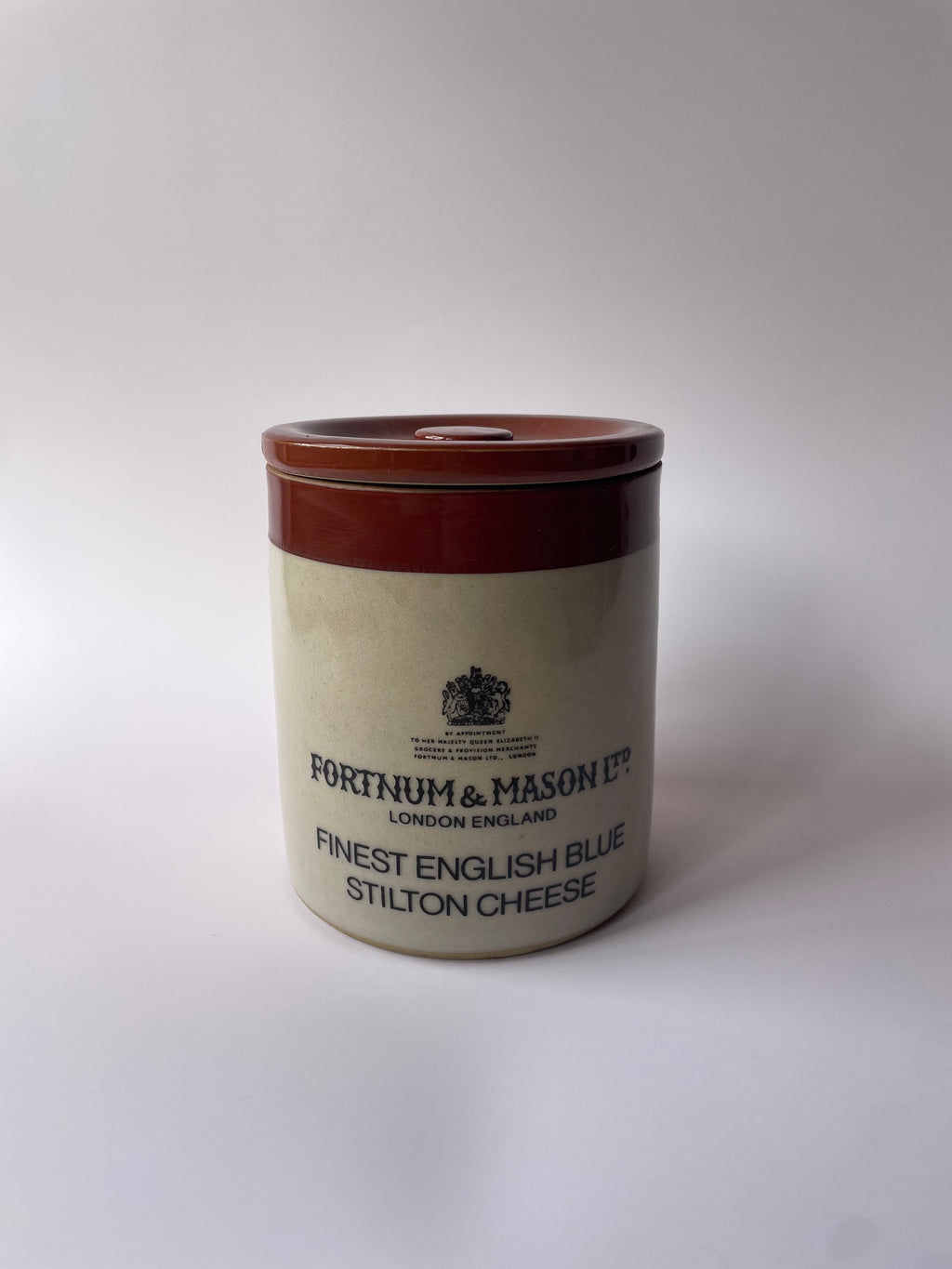 Fortnum & Mason Lidded Stoneware Crock