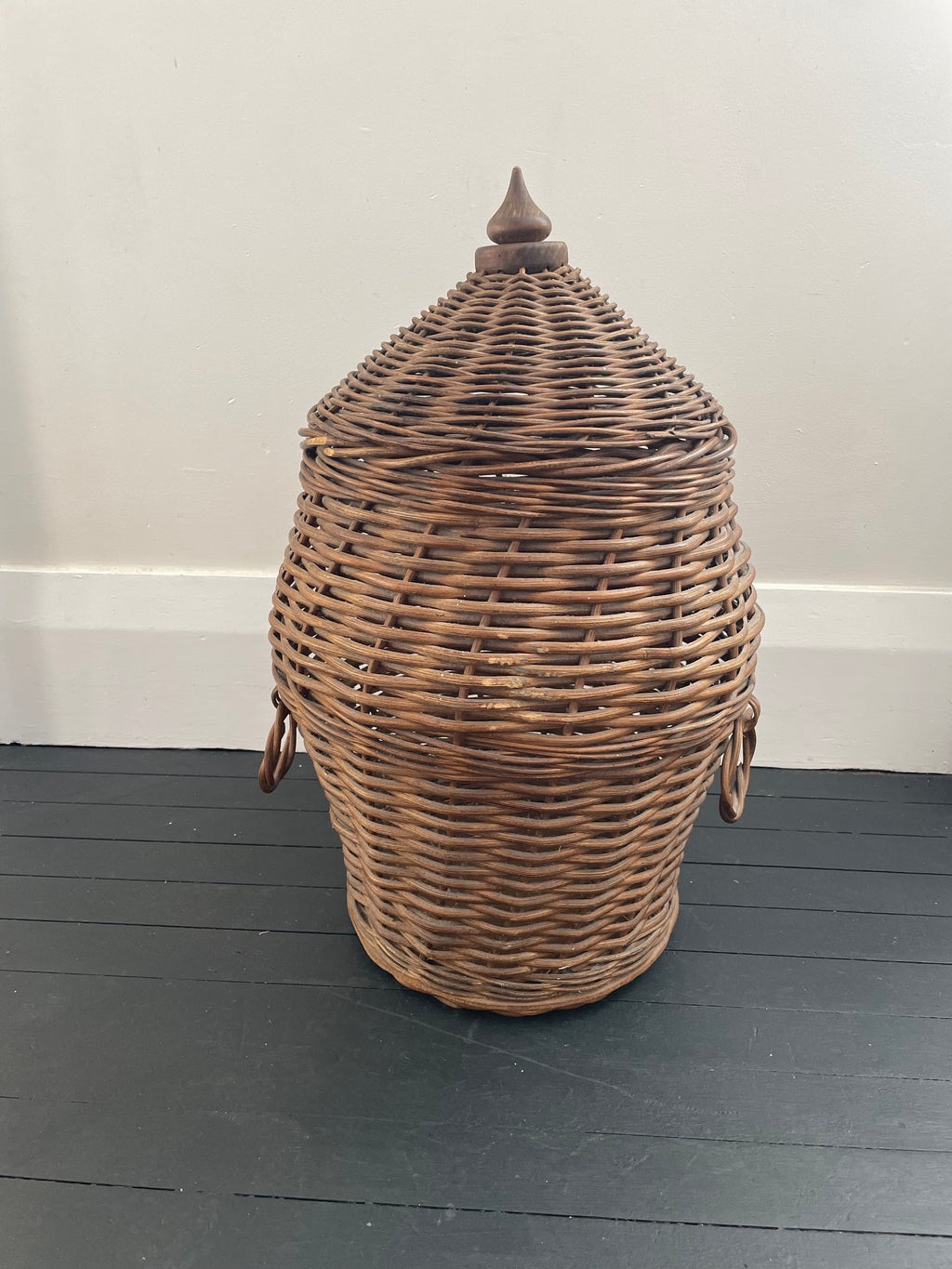 Large Cane Storage Basket