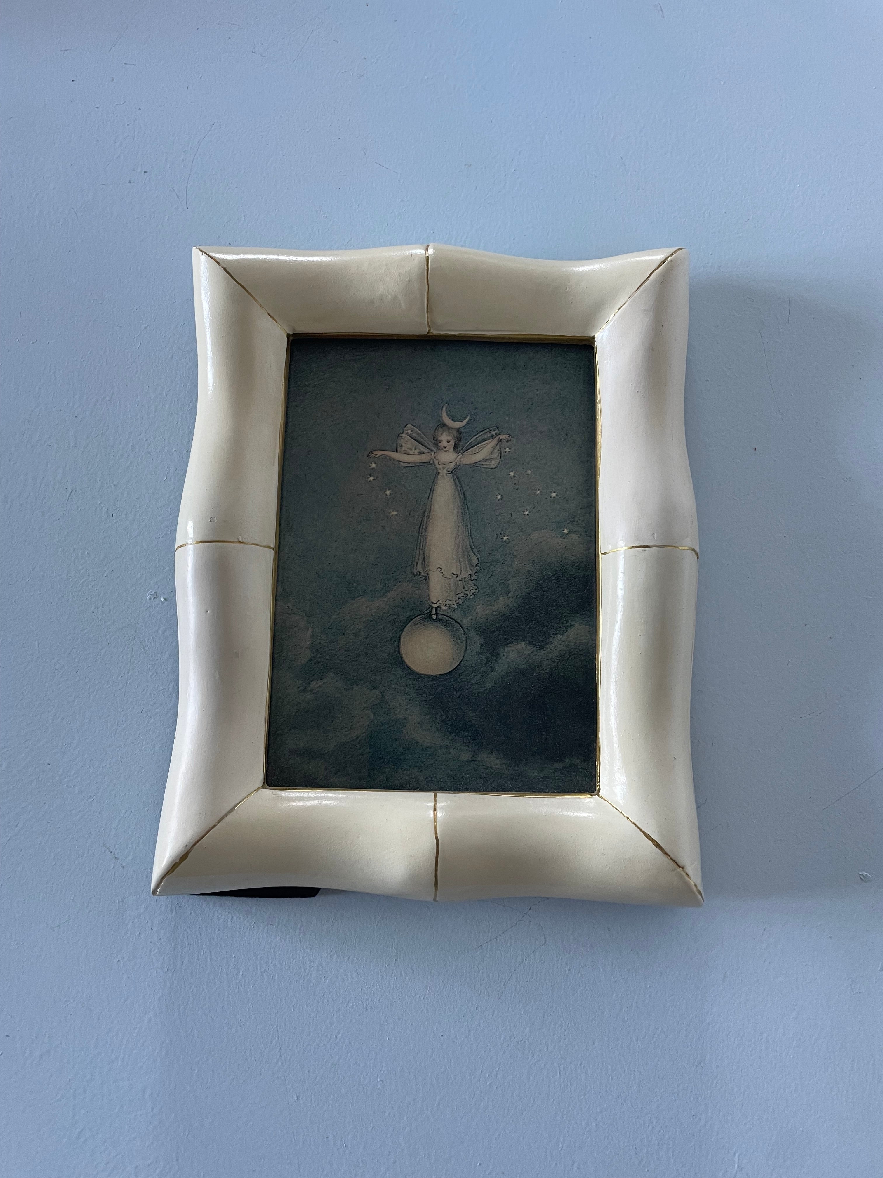 Lady of Starlight In Bamboo Standing Frame