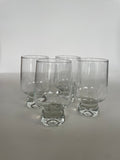 Set of Vintage Bubble Stem Glasses