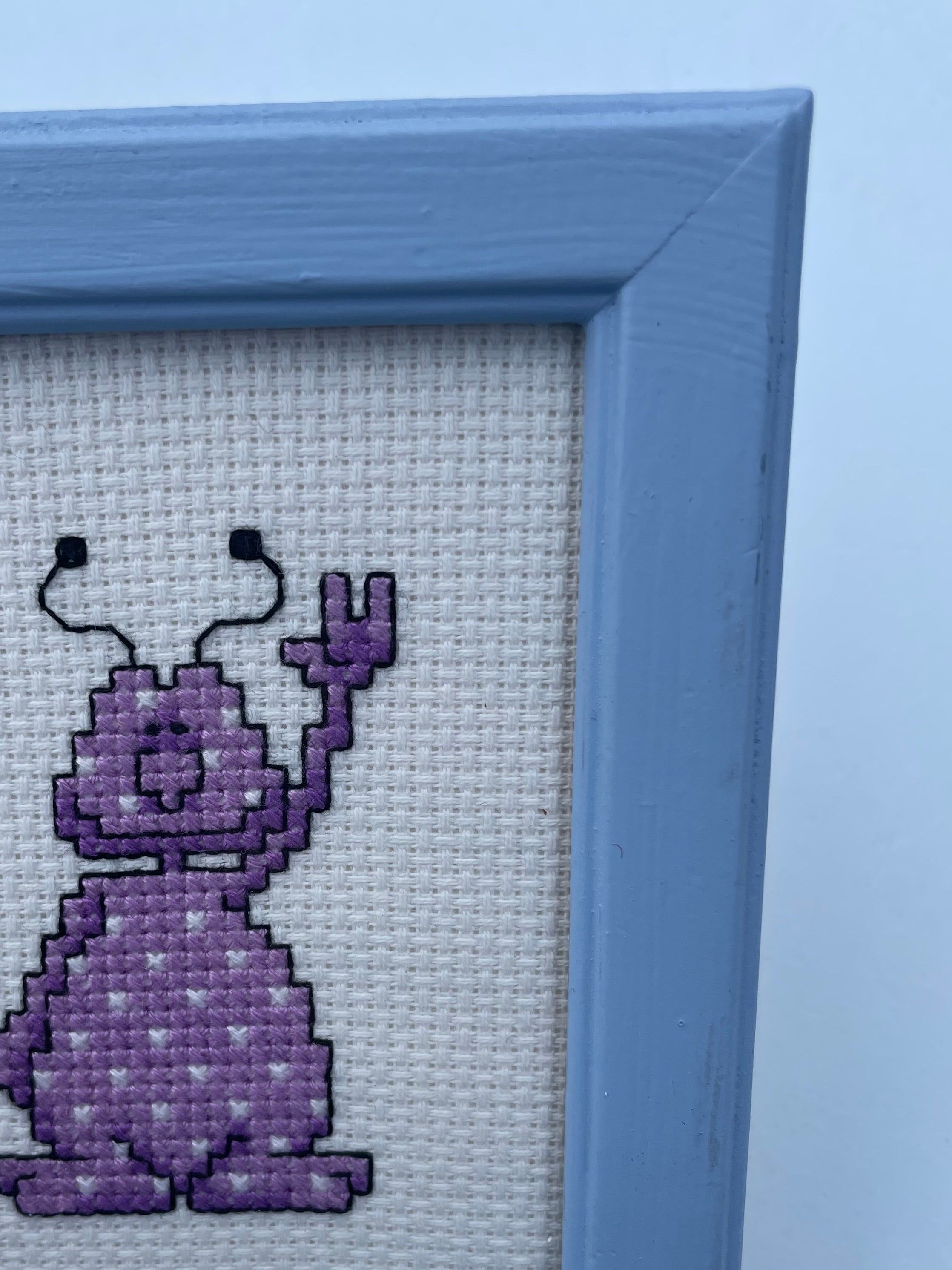 Purple Alien Embroidery
