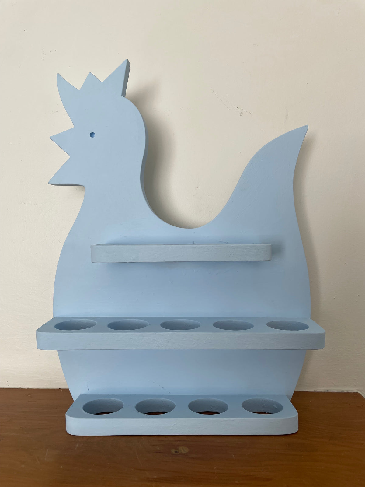 Folk Art Chook Egg Holder