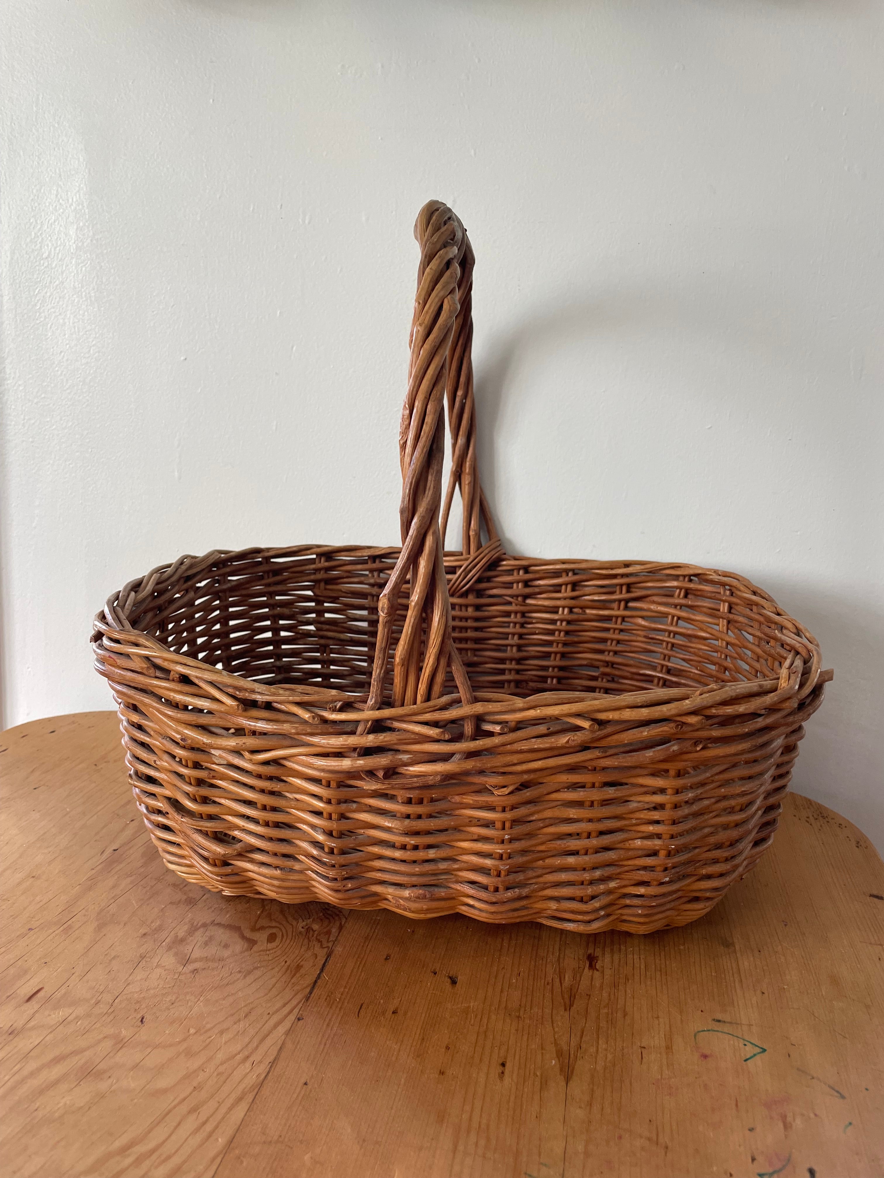 Vintage Wicker Basket