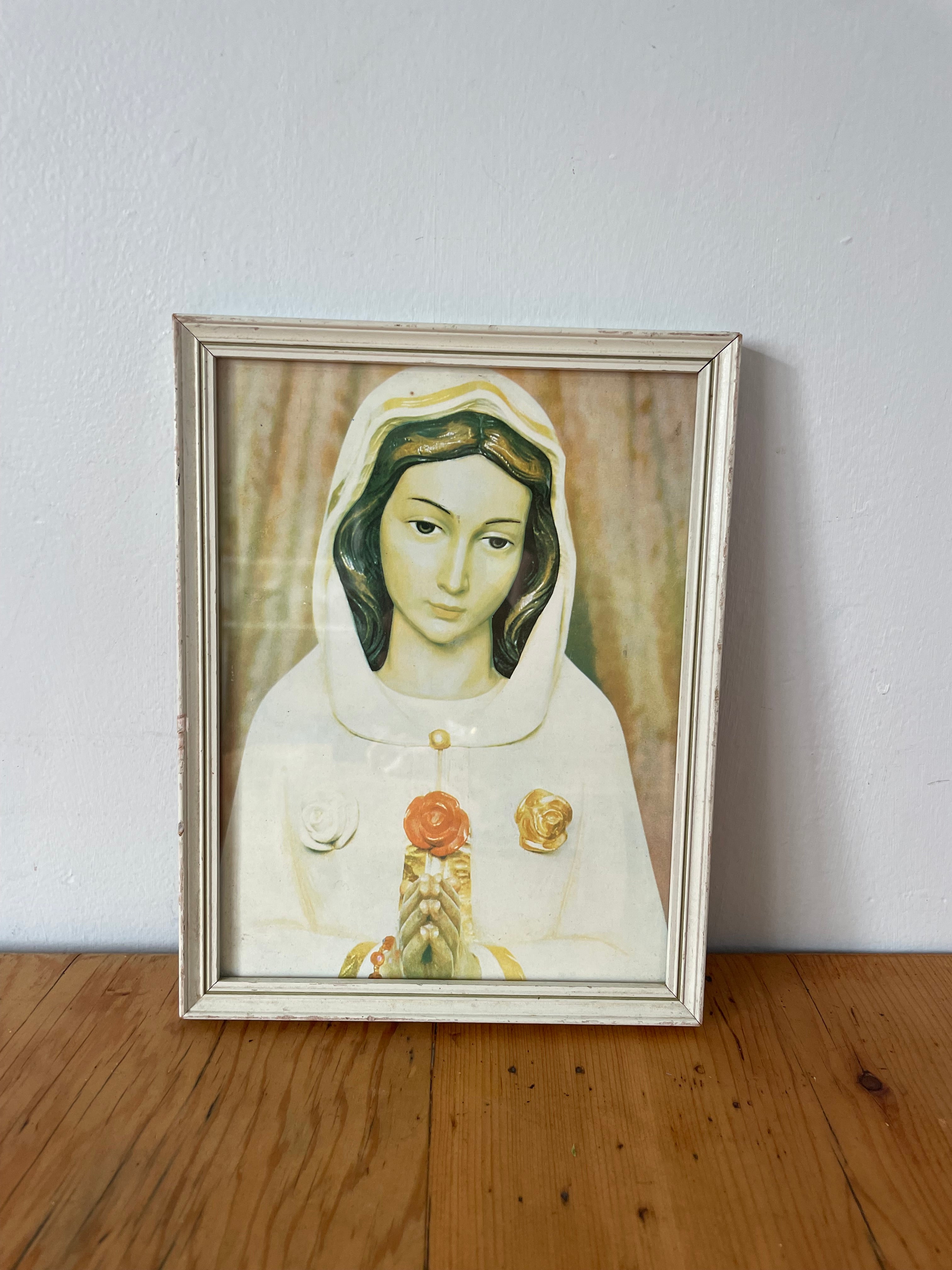 Vintage Mary Portrait