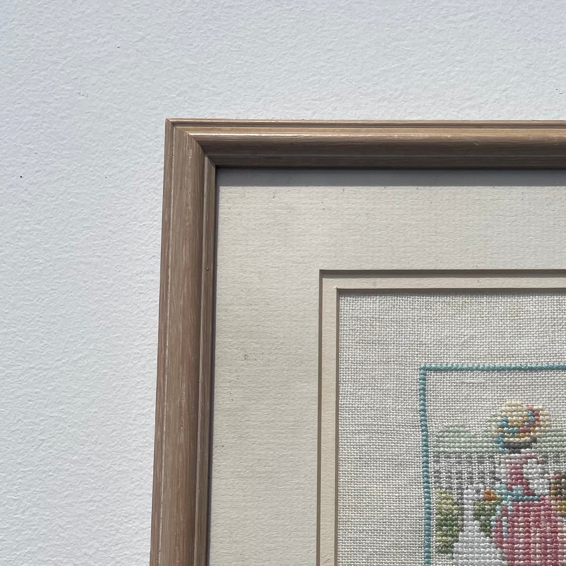Girl With Geese Cross Stitch