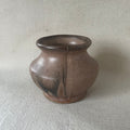 Mocha Drip Glaze Pottery Vessel