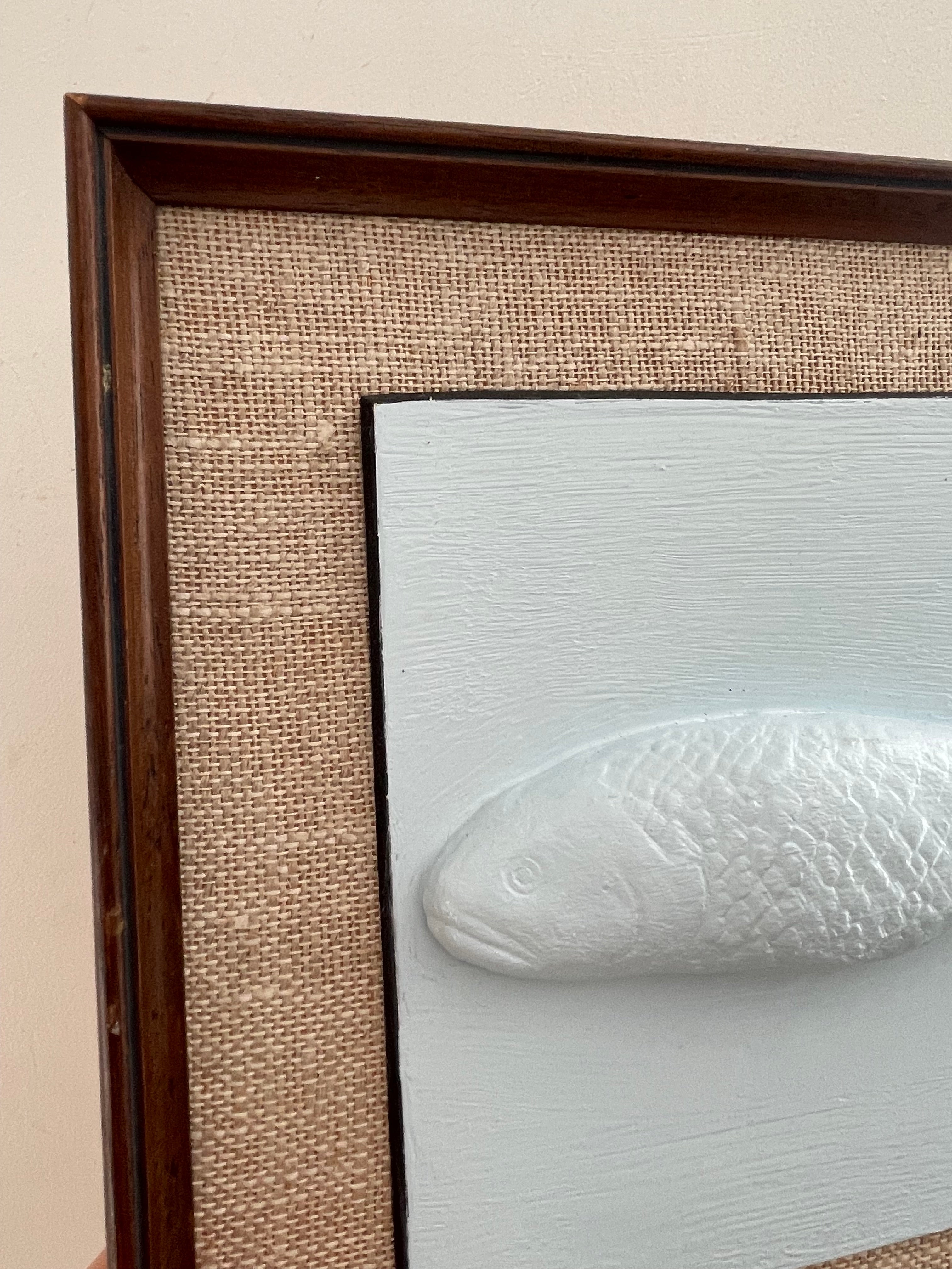 Vintage 3D Fish Print