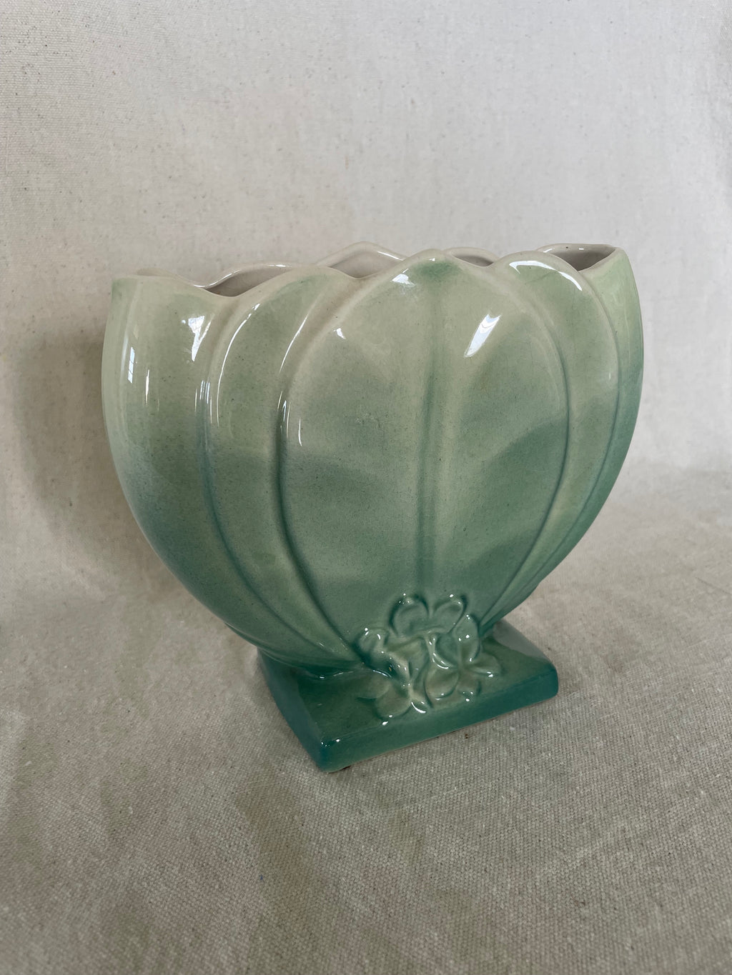Vintage Lotus Vase