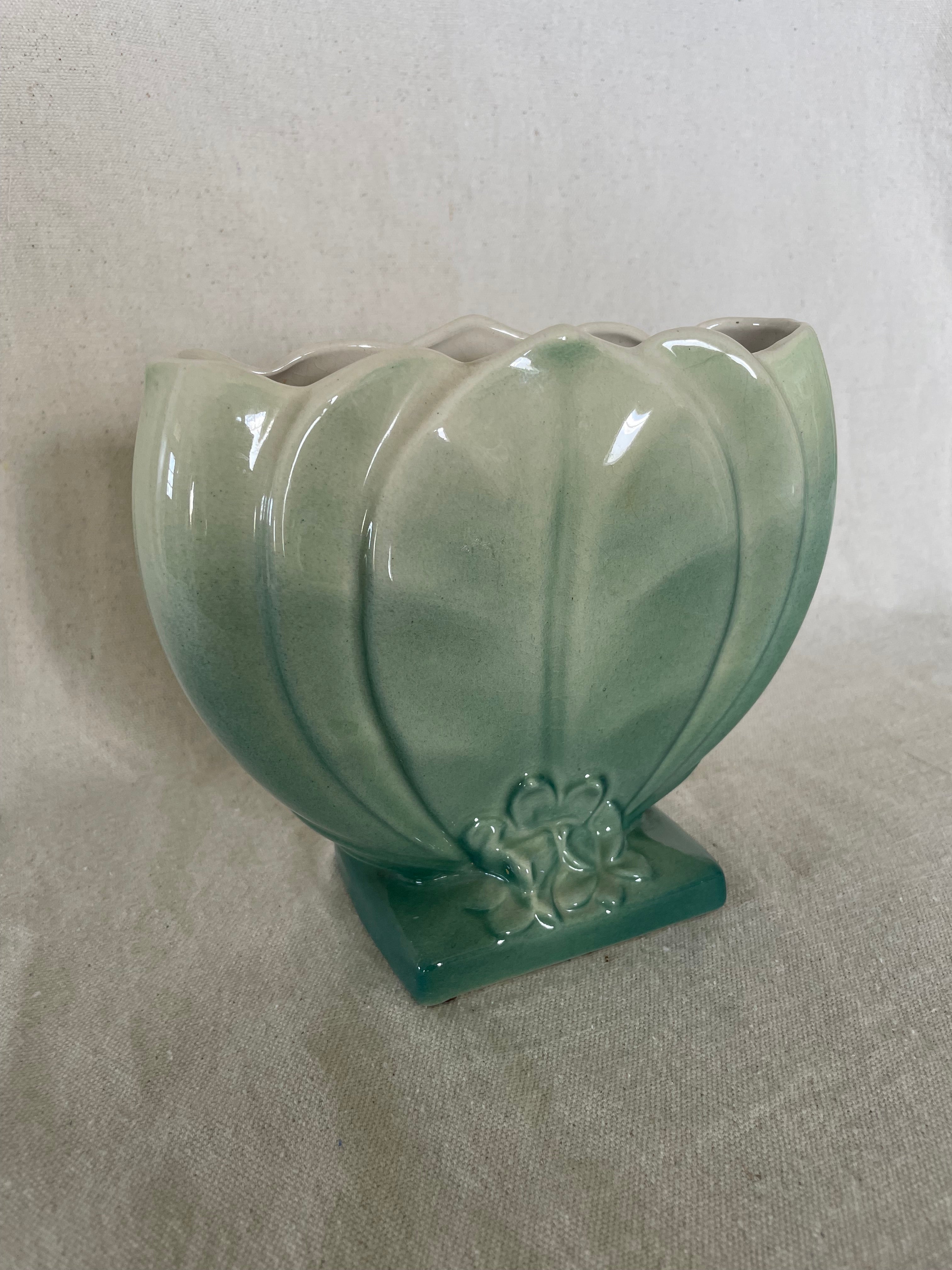 Vintage Lotus Vase