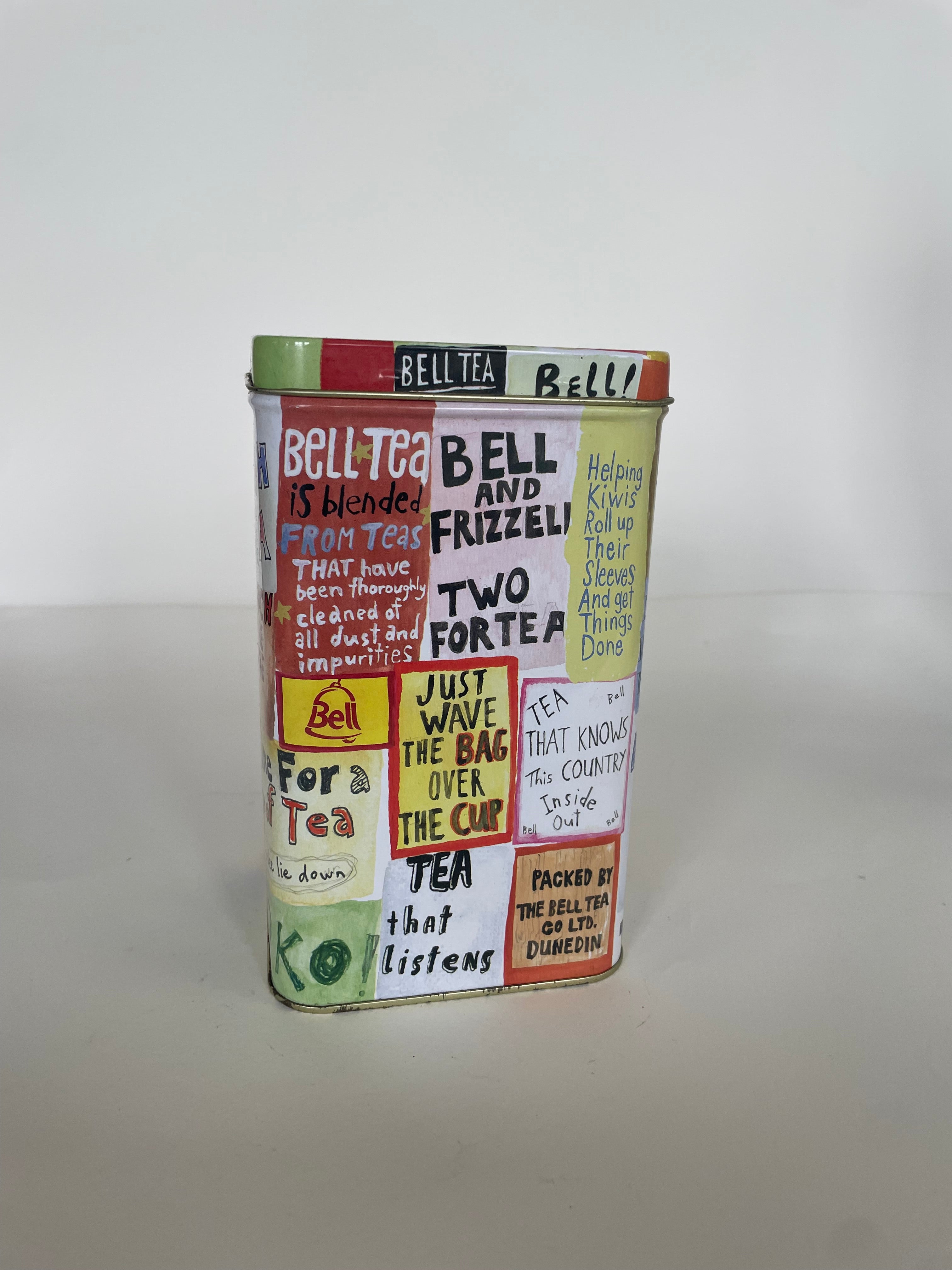 Dick Frizzell Bell Tea Tin