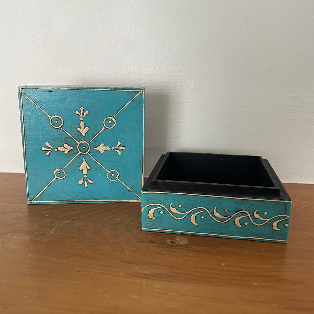 Hand Painted Trinket Box