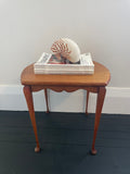 Vintage Scollaped Apron Side Table