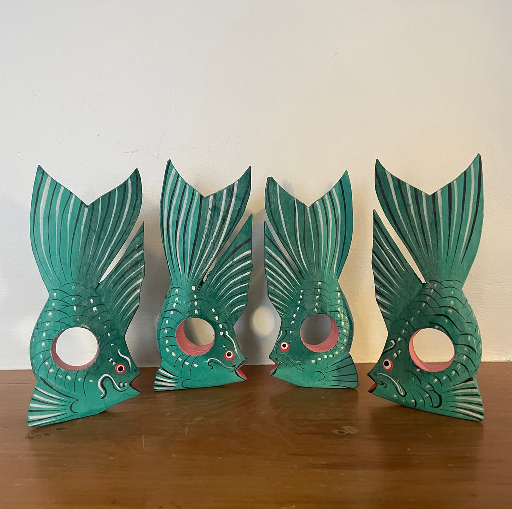 Folk Art Napkin Rings