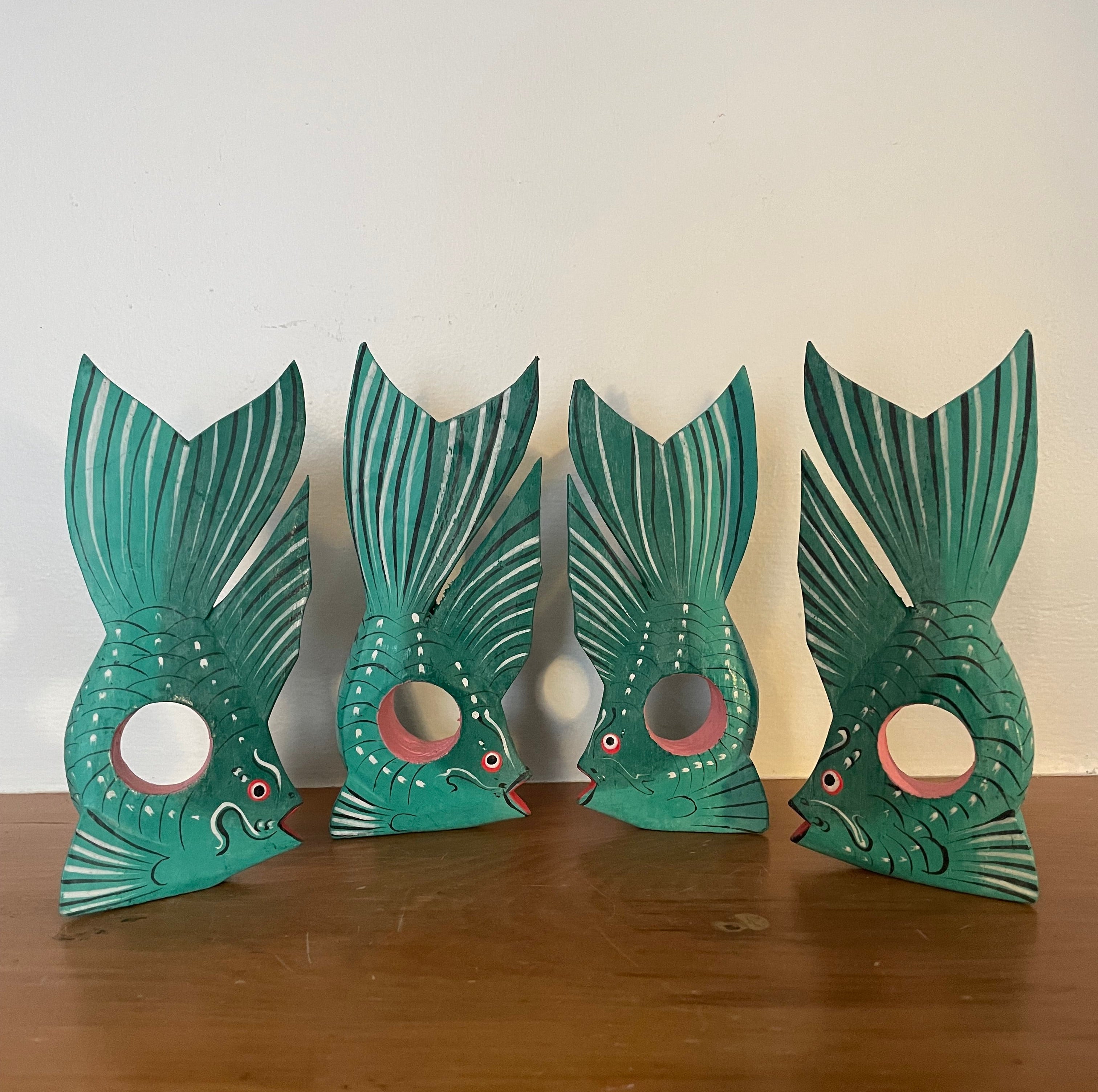 Folk Art Napkin Rings