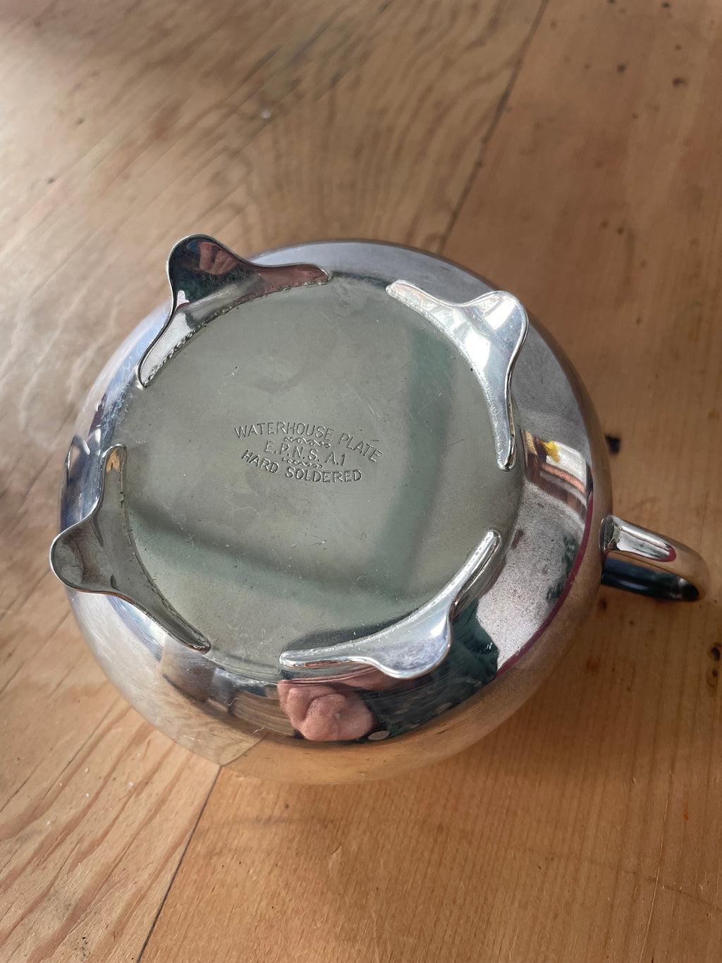 Silver Plated Creamer and Sugar Set