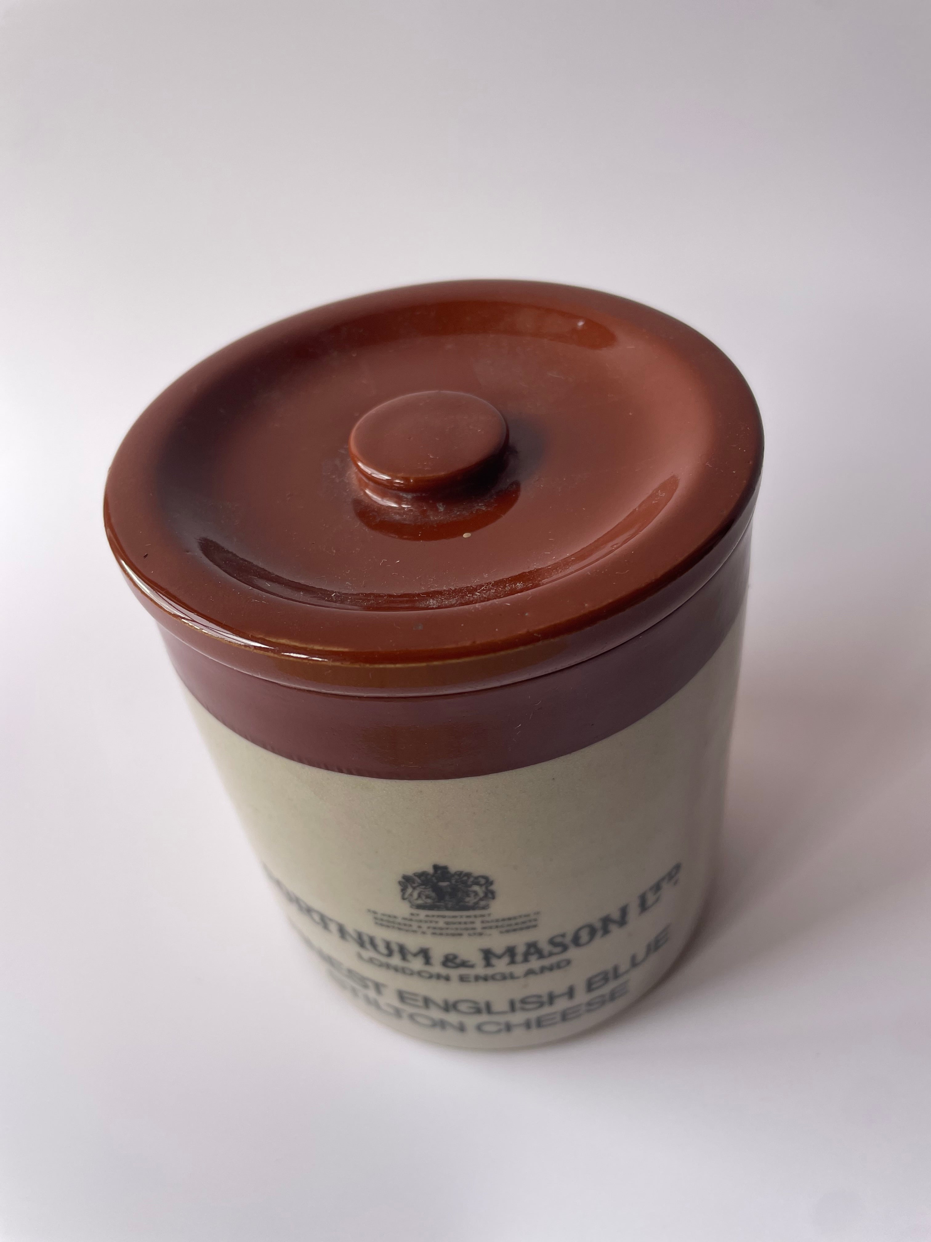Fortnum & Mason Lidded Stoneware Crock