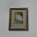 Vintage Swan Family Print