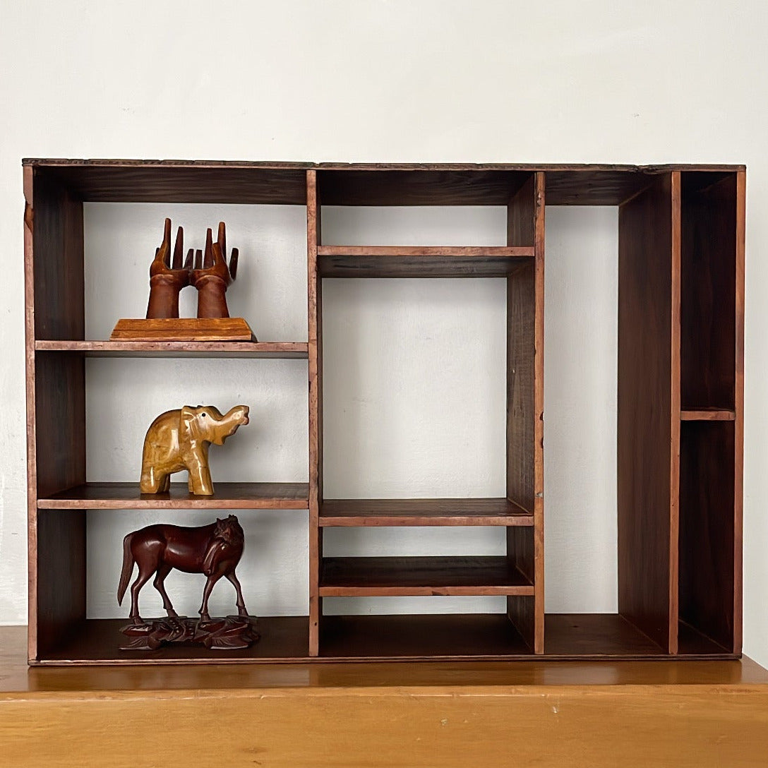 Vintage Pigeon Hole Shadow Box