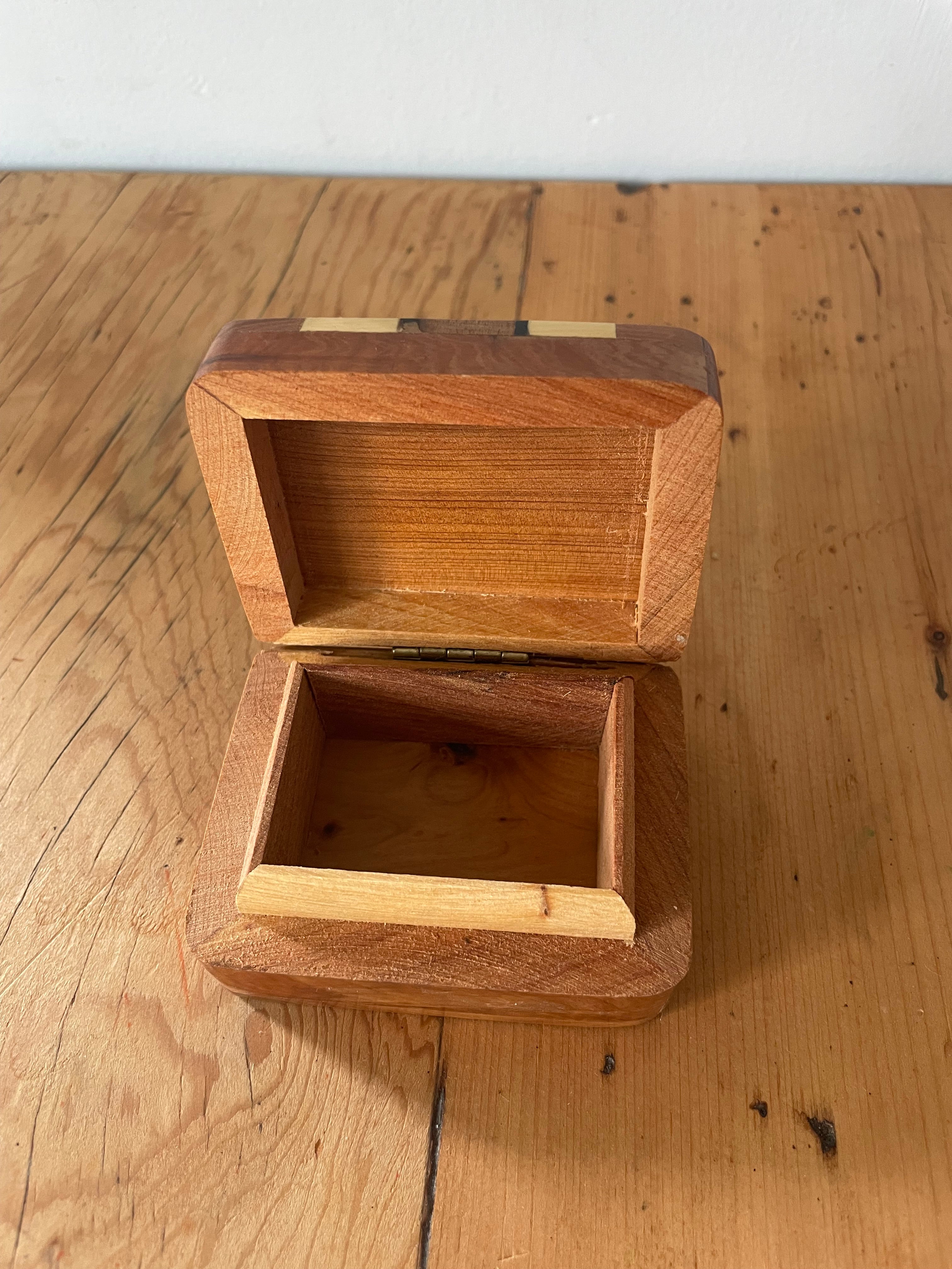 Wooden Inlaid Box