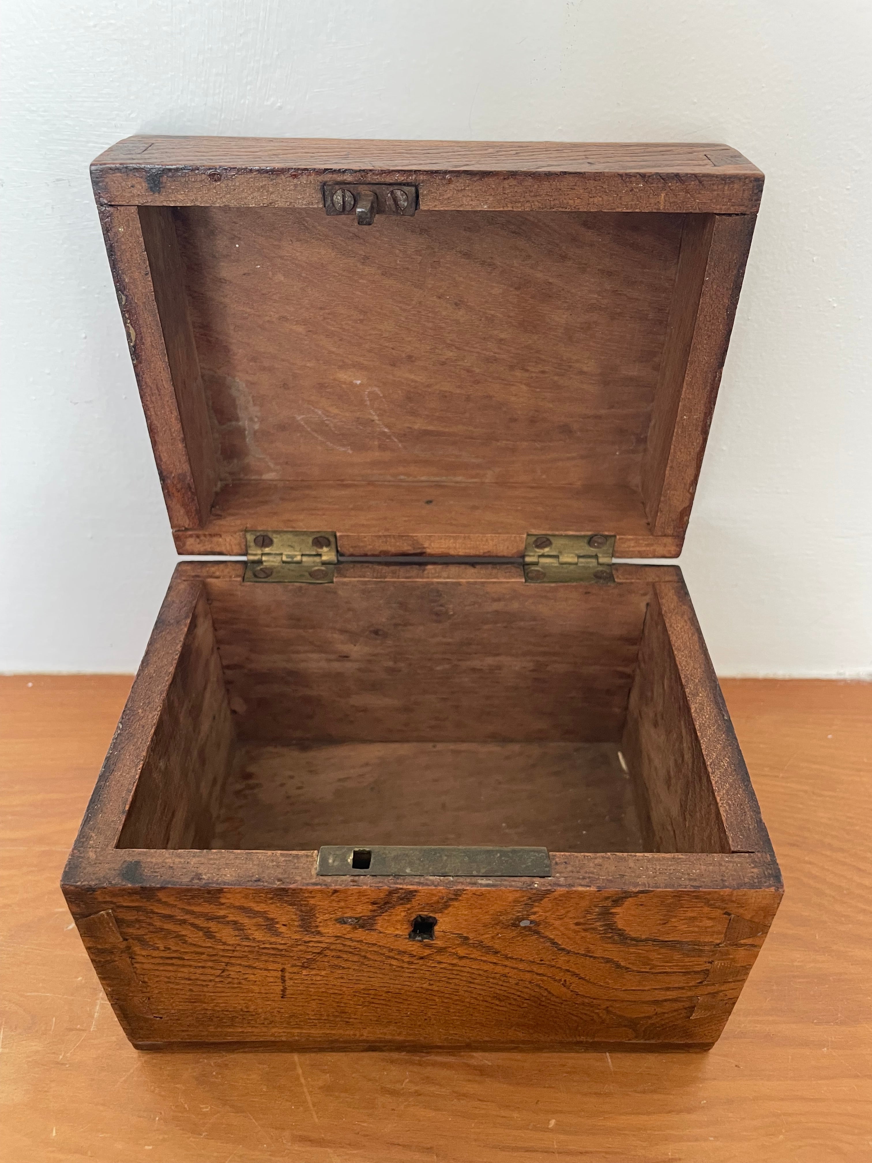 Vintage Oak Box
