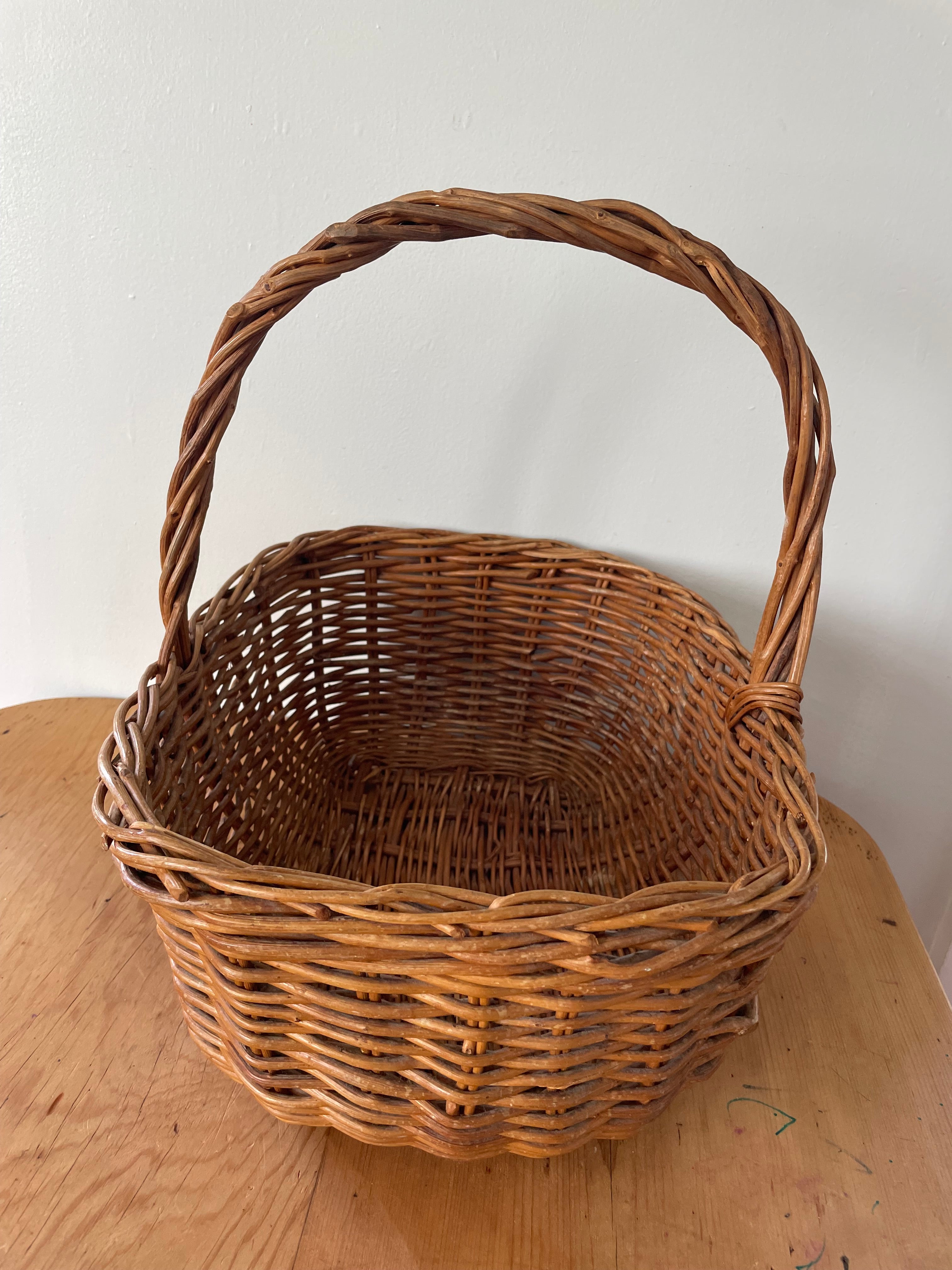 Vintage Wicker Basket