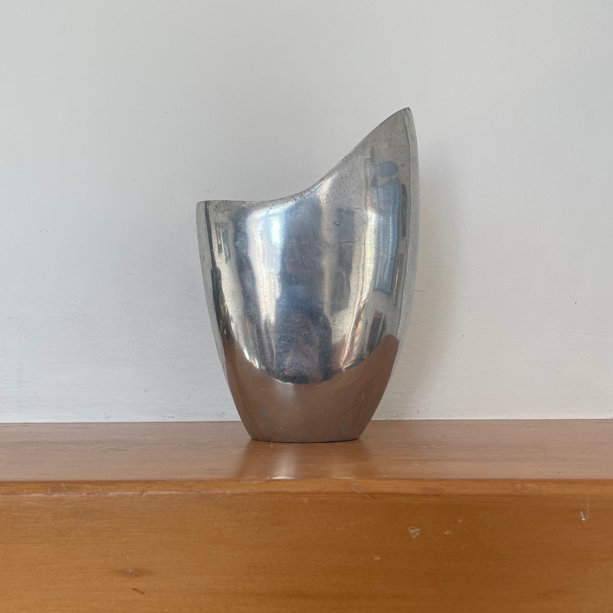 Vintage Aluminum Vase