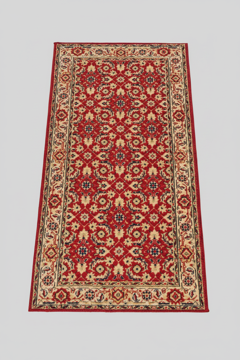 Vintage Belguim Rafat Wool Rug